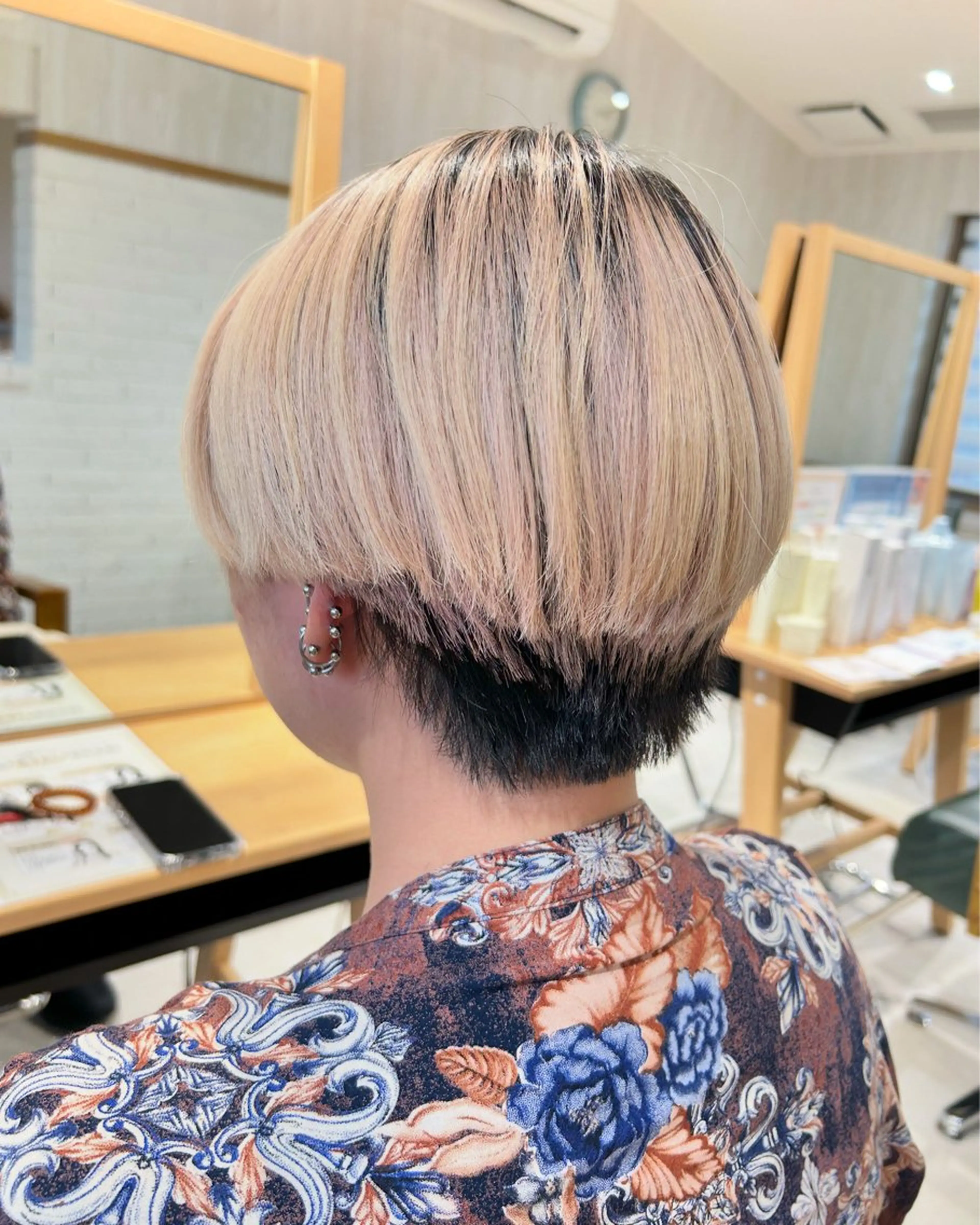 ショート ショートヘア カット calm所属・上原 未來のヘアスタイル