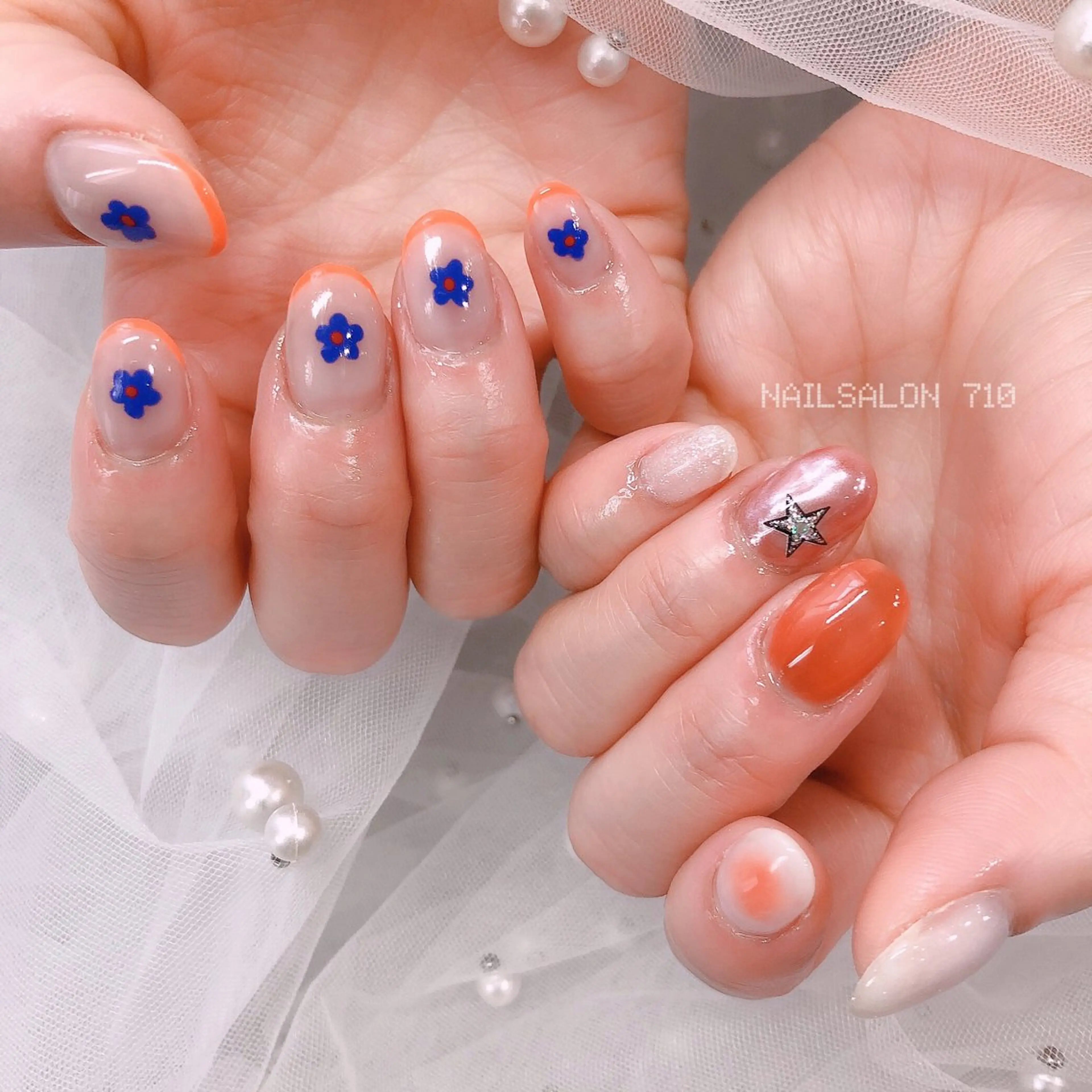 ネイル ハンドネイル フットネイル ナナイチゼロ I.Naoのネイルデザイン