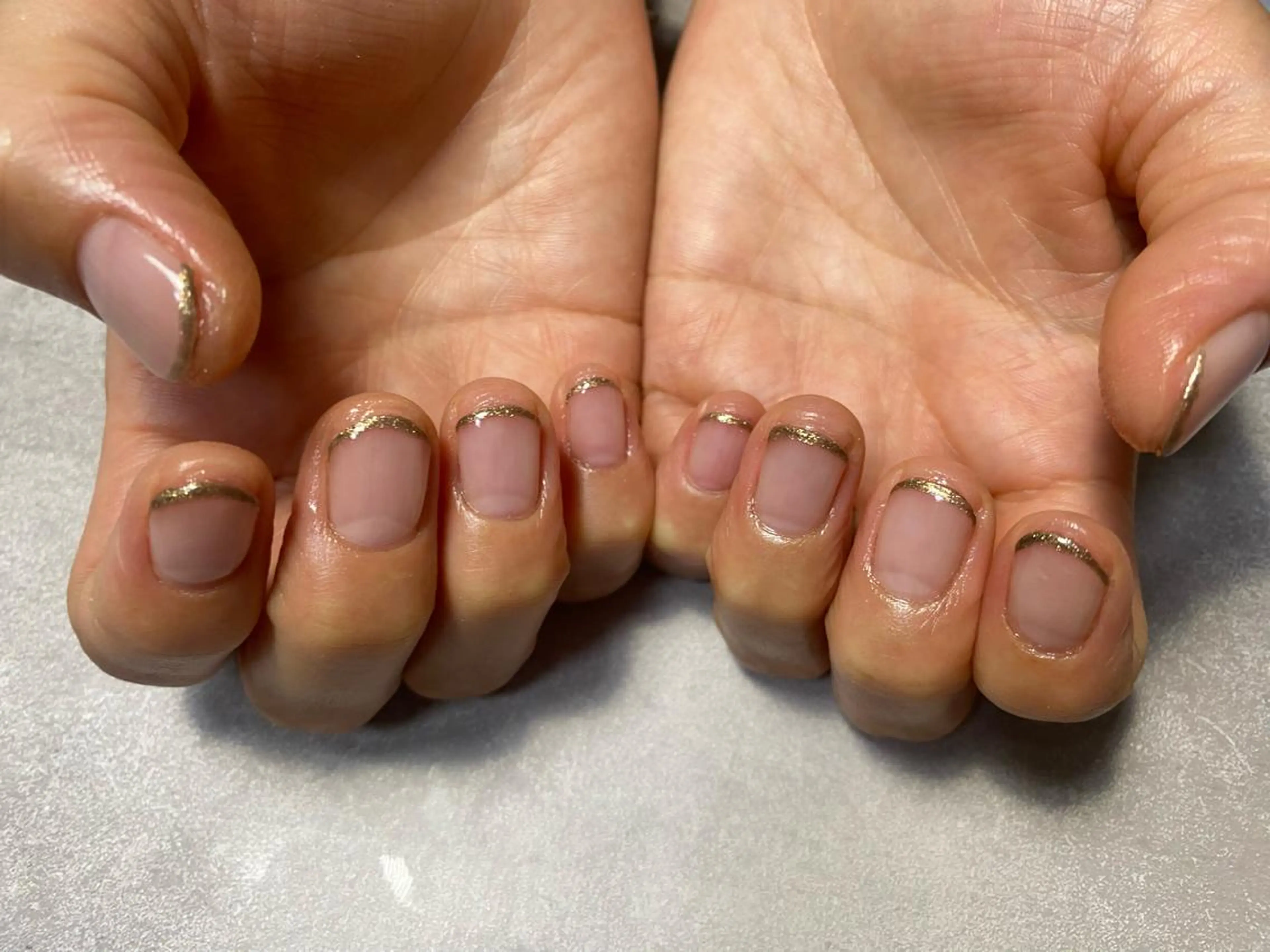 ネイル フレンチネイル N&nails エヌアンドネイルズのネイルデザイン