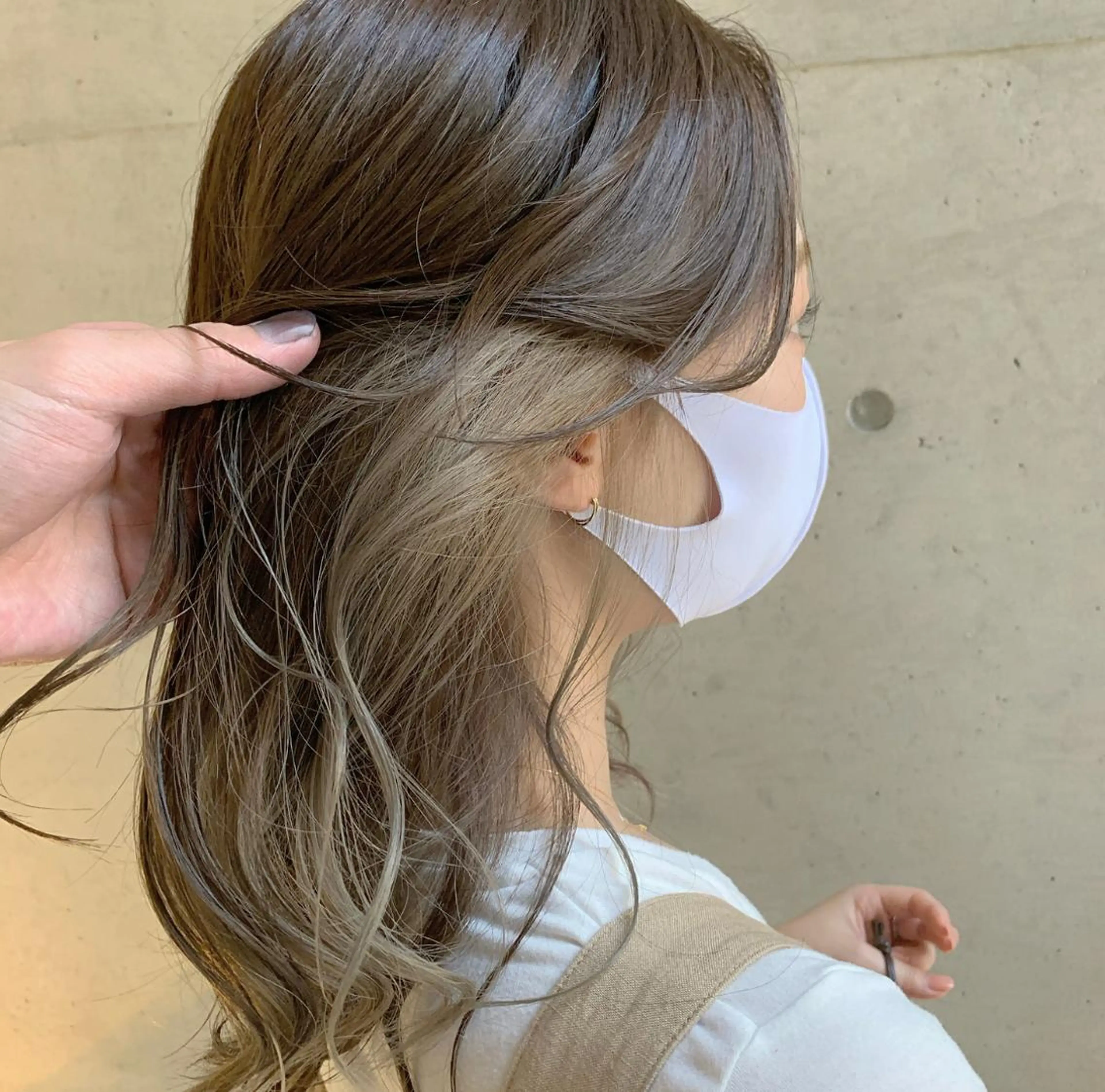 ミディアム カラー 【髪質改善美容師】 KAITOのヘアスタイル