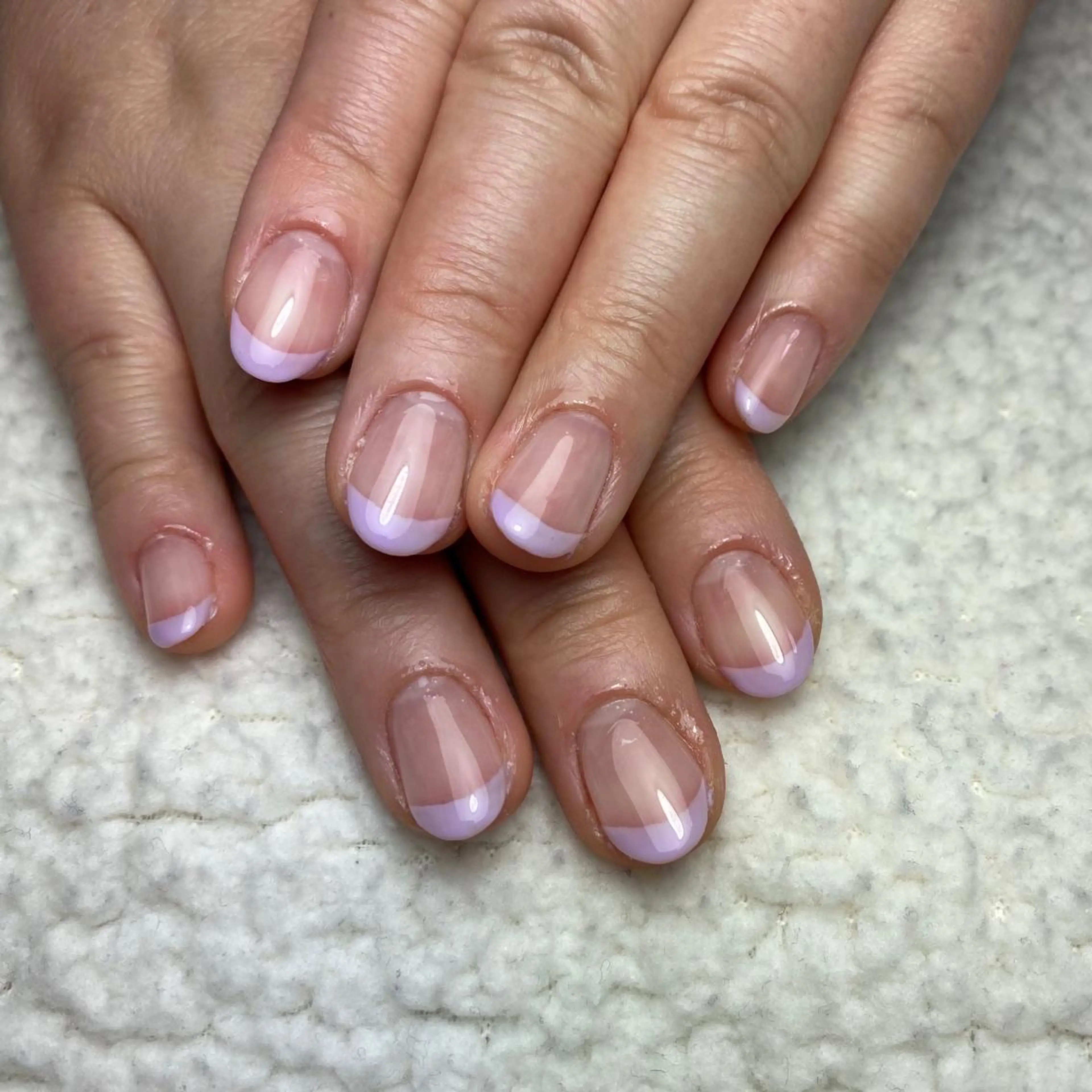 ネイル フレンチネイル シンプルネイル 春ネイル ハンドネイル COCO+所属・COCO +のエステ・リラクイメージ