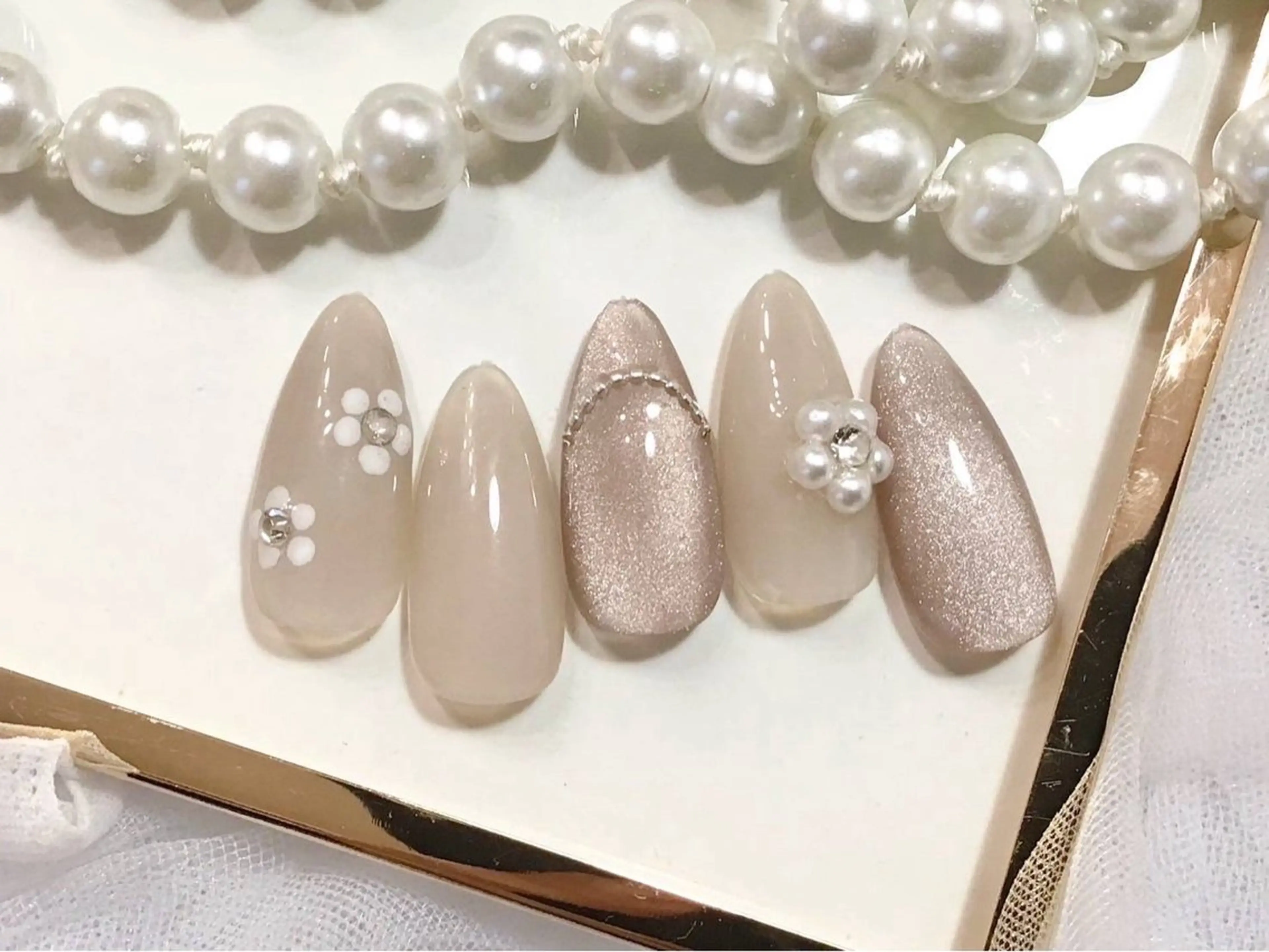 ネイル シンプルネイル ワンホンネイル 【パラジェル・フィルイン】Nailsalon　Merci東中野所属・Merci shigaのネイルデザイン