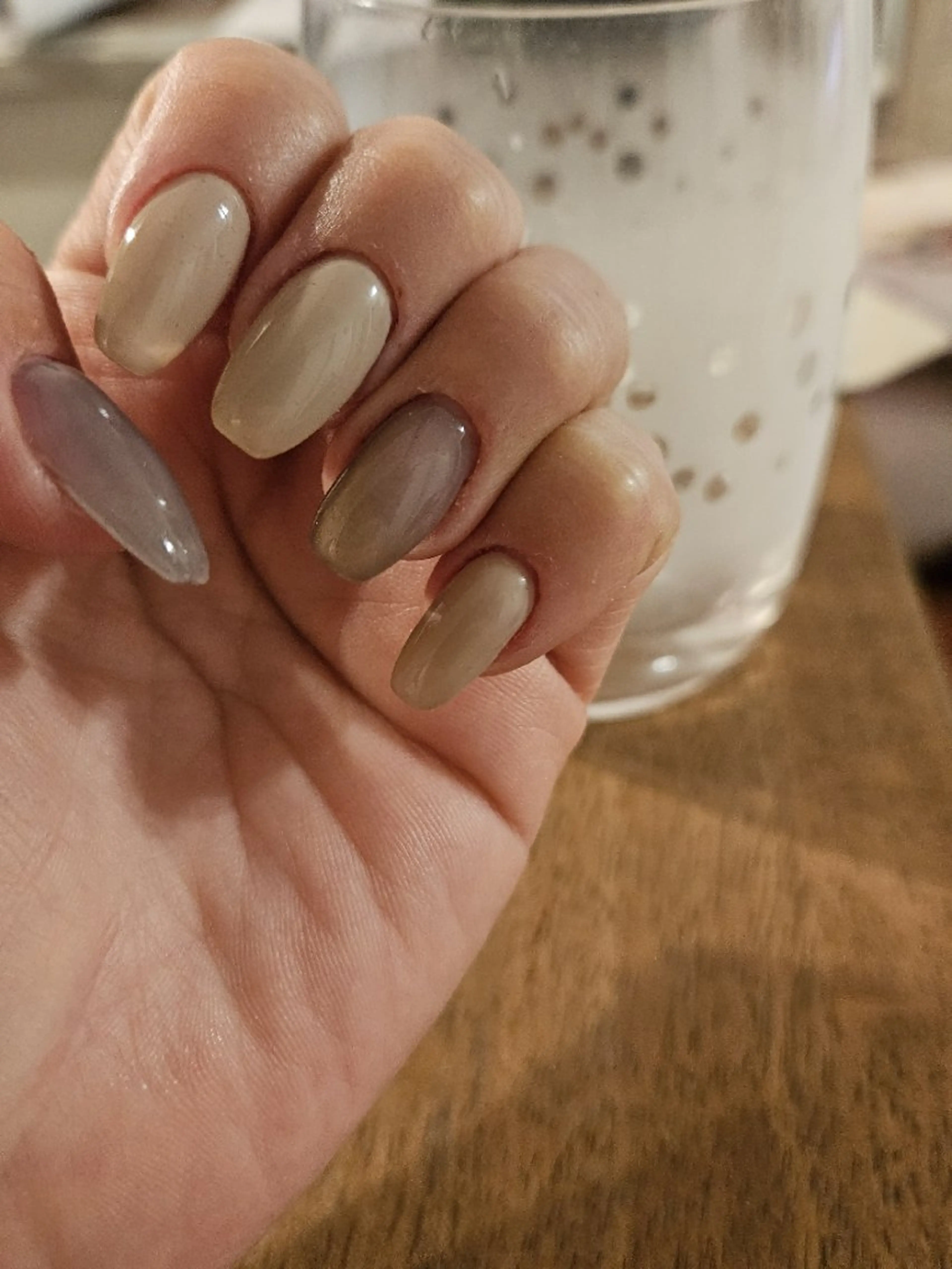 ネイル ワンカラーネイル nuku.nail 　namiのネイルデザイン