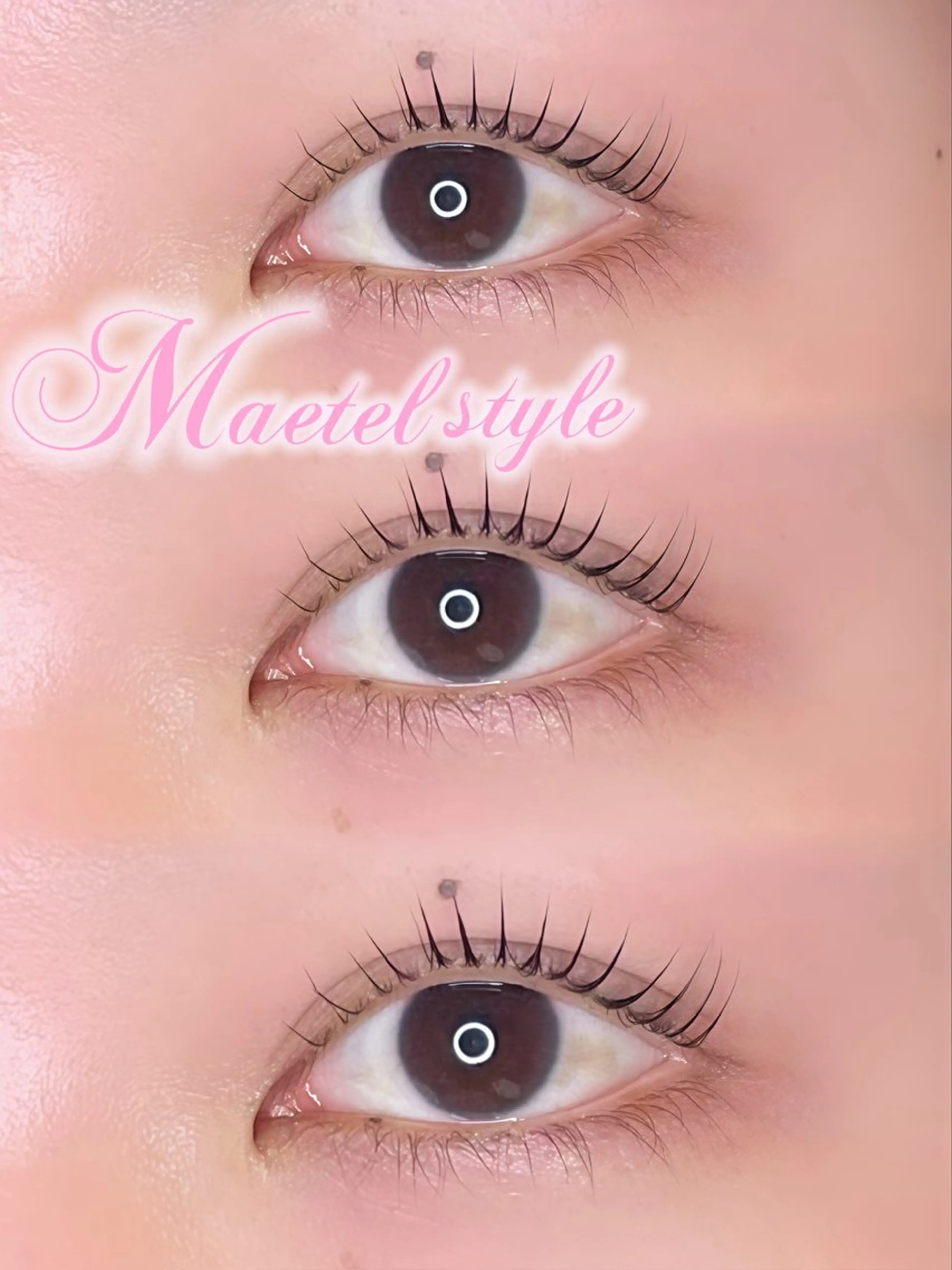 マツエク・マツパ マツパ Kaho✨️似合わせ 束感まつげ✨のマツエク・マツパデザイン