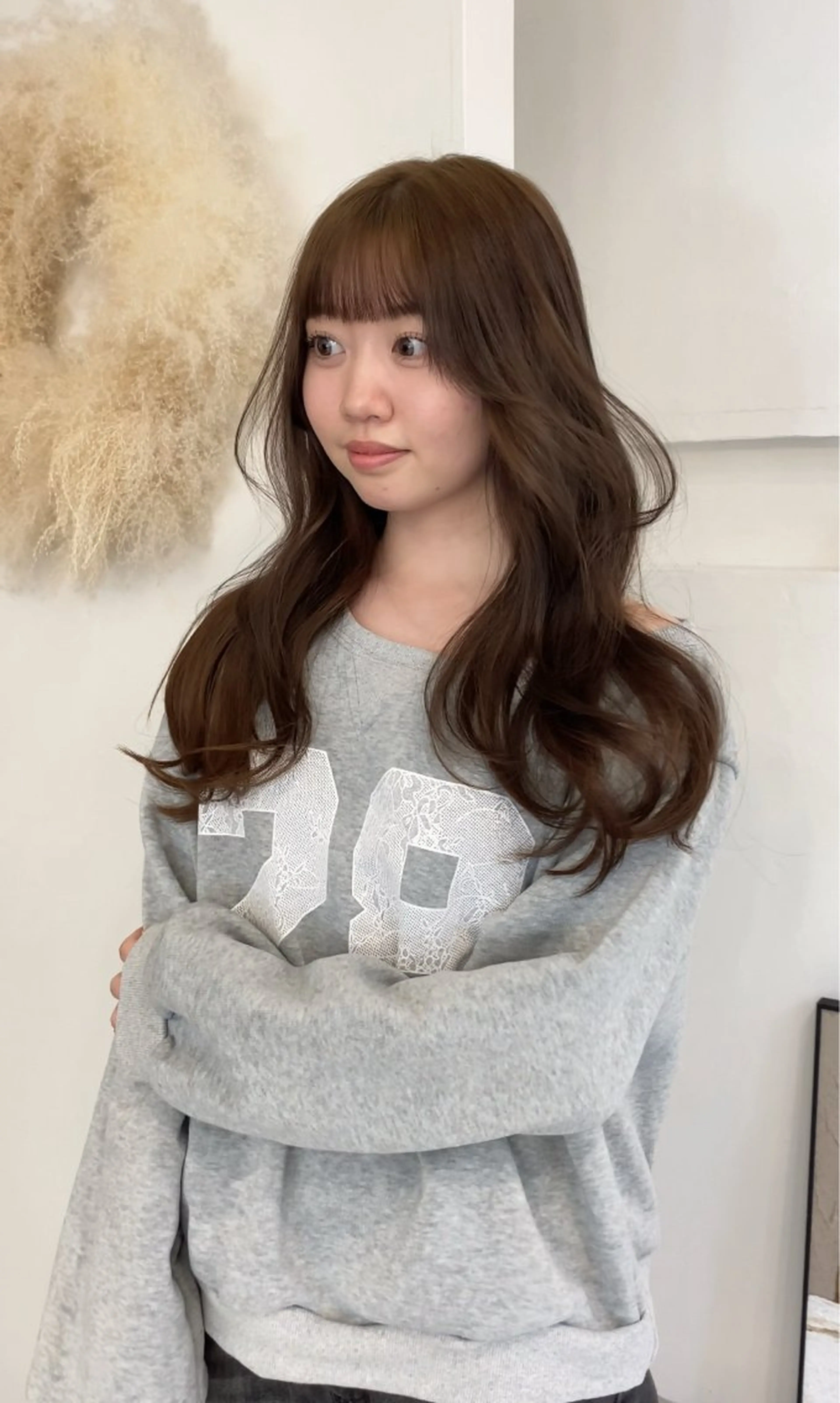 ロング カット ヘアカラー トリートメント 透明感カラー/メンズ 特化kazumaのヘアスタイル