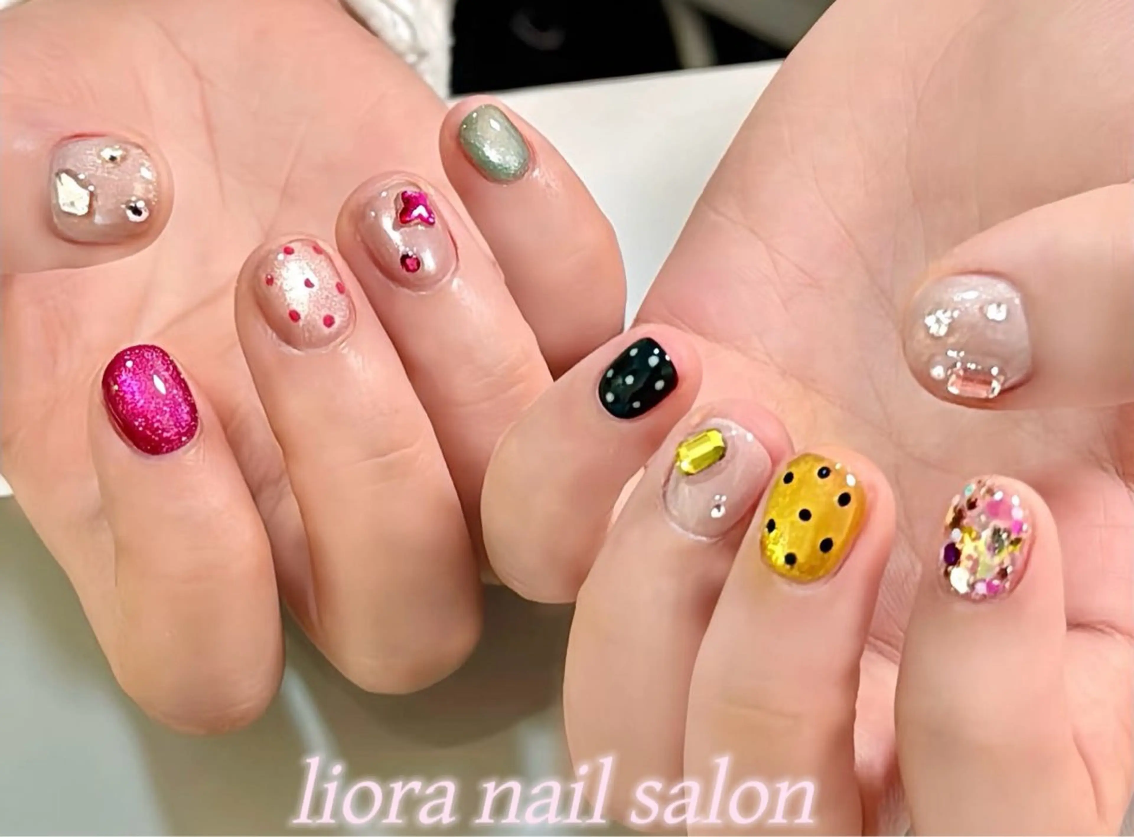 Now open人気自爪持ち込みデザインコース8980の写真