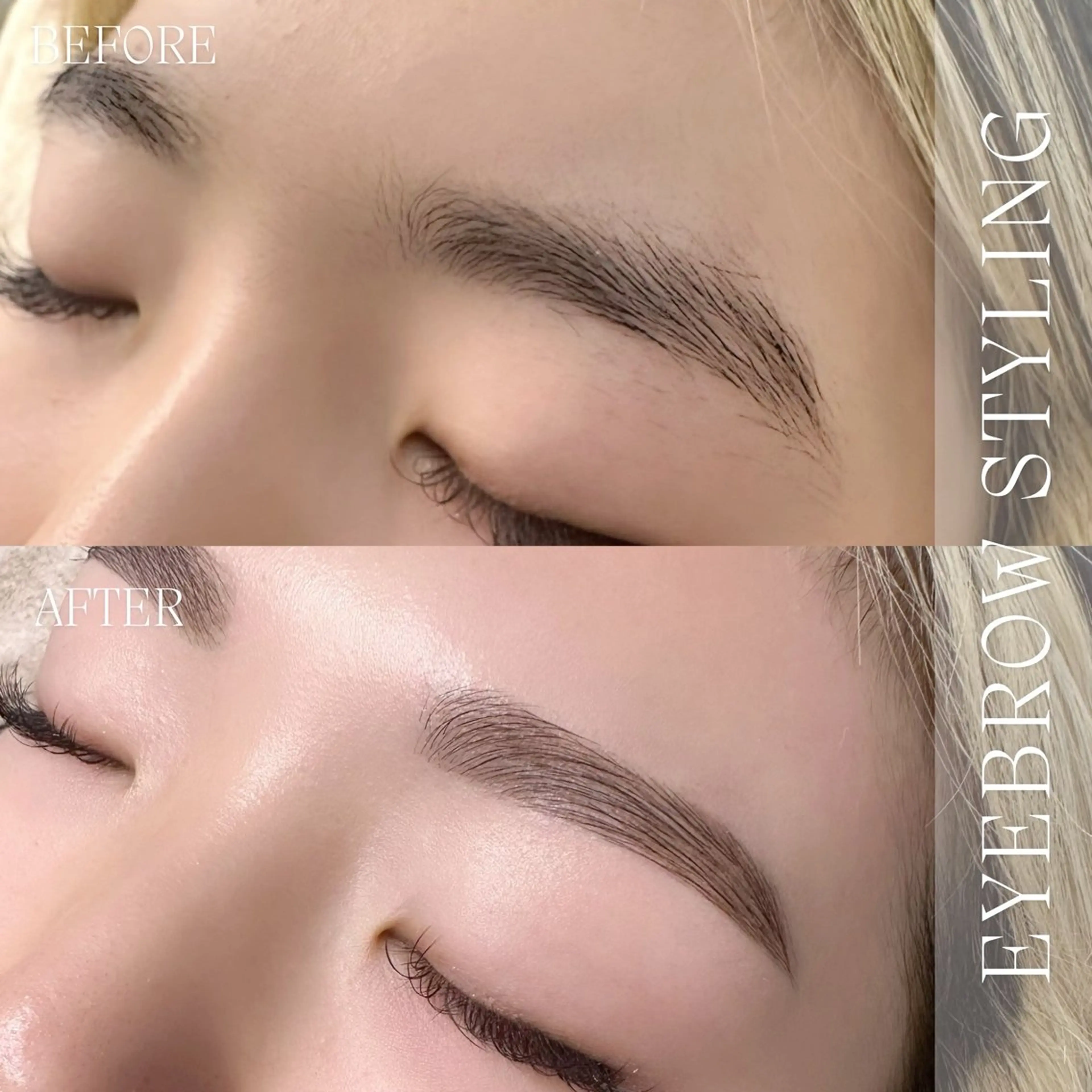 STORY式似合わせアイブロウスタイリングの写真