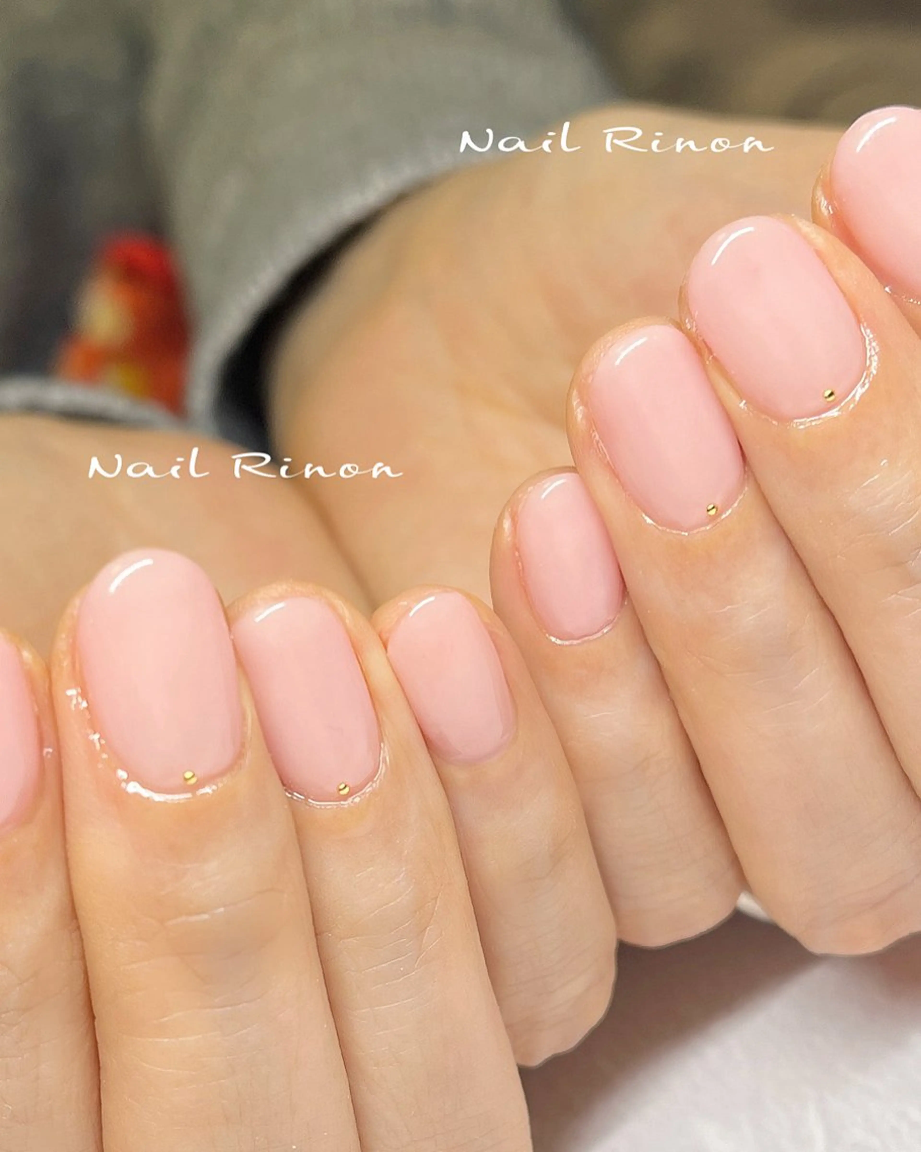 ネイル シンプルネイル ハンドネイル Nail Rinonのネイルデザイン