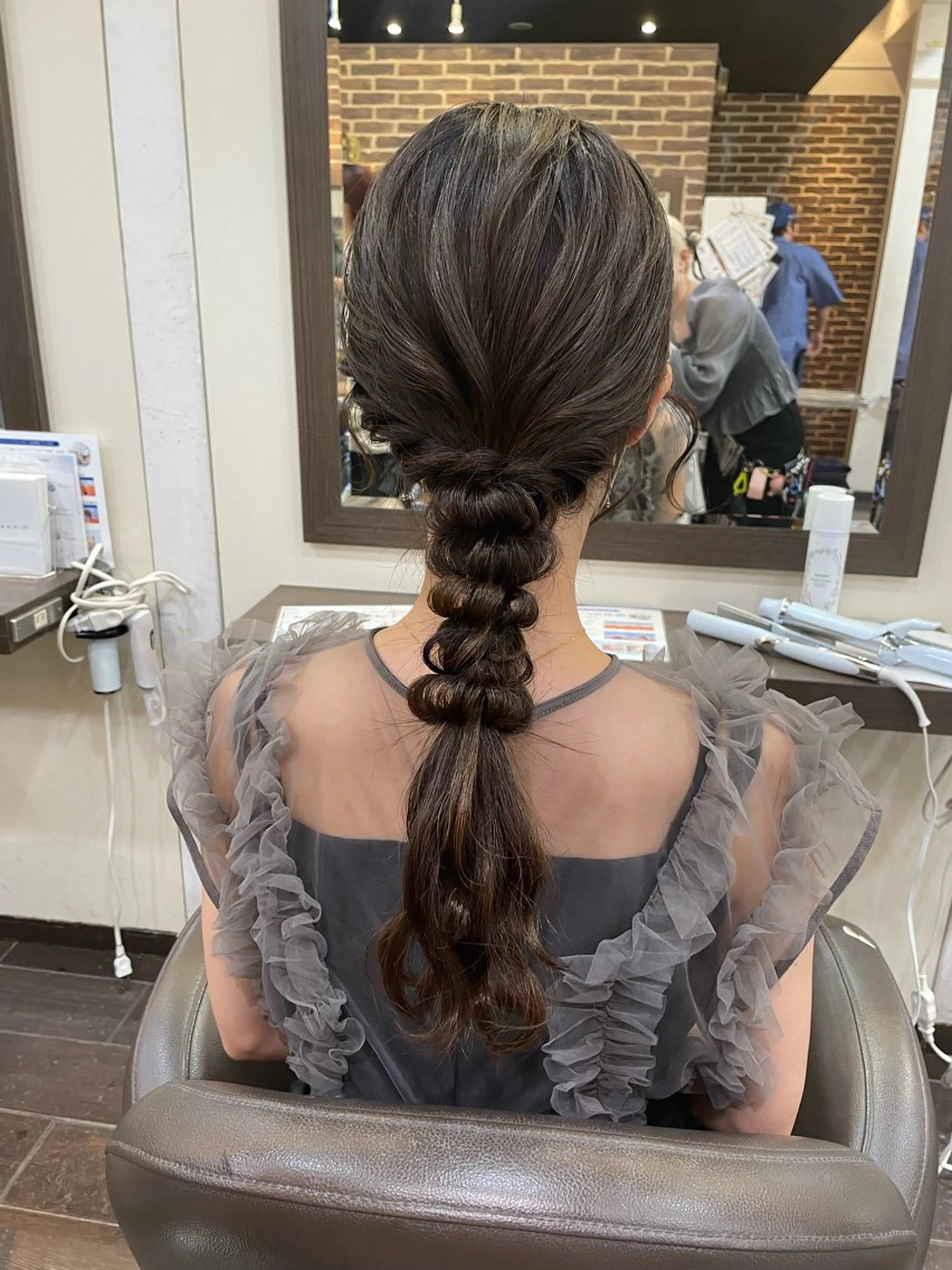 ヘアアレンジ ‪るか/‪透明感 カラー/アレンジのヘアスタイル