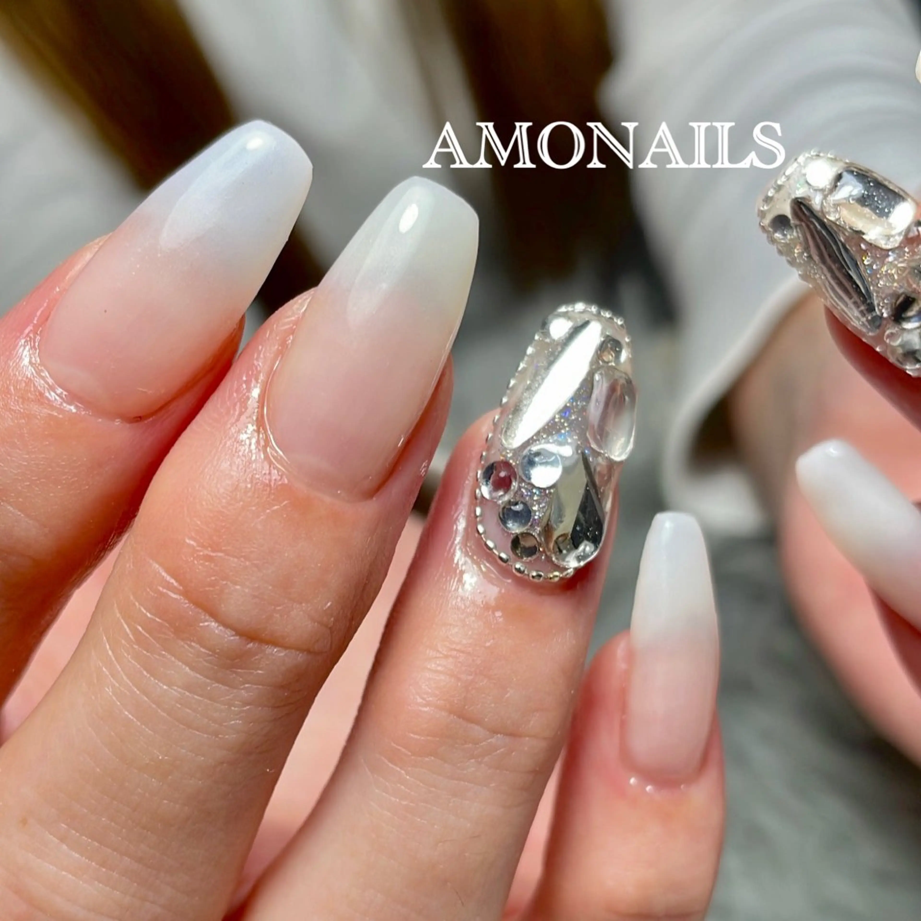 ネイル 長さ出し AMONAILS *.のネイルデザイン