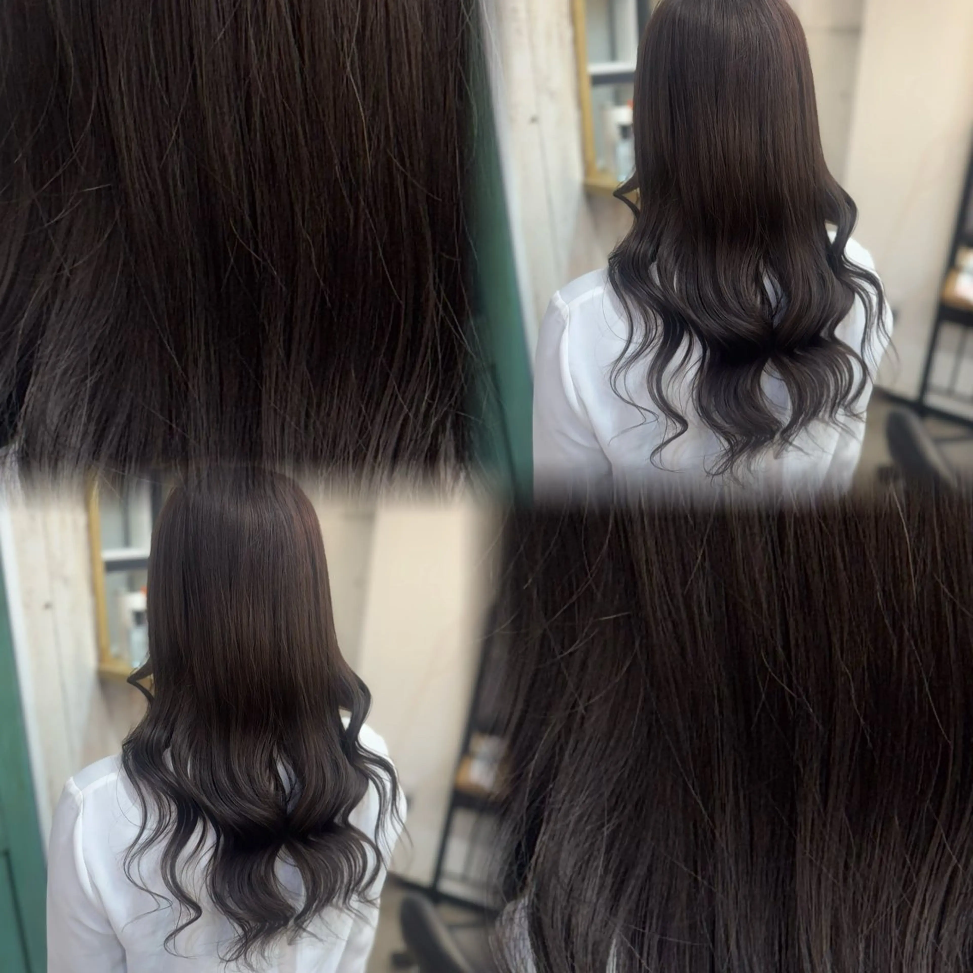 ロング カラー ヘアカラー トリートメント 髙橋 李里亜のヘアスタイル