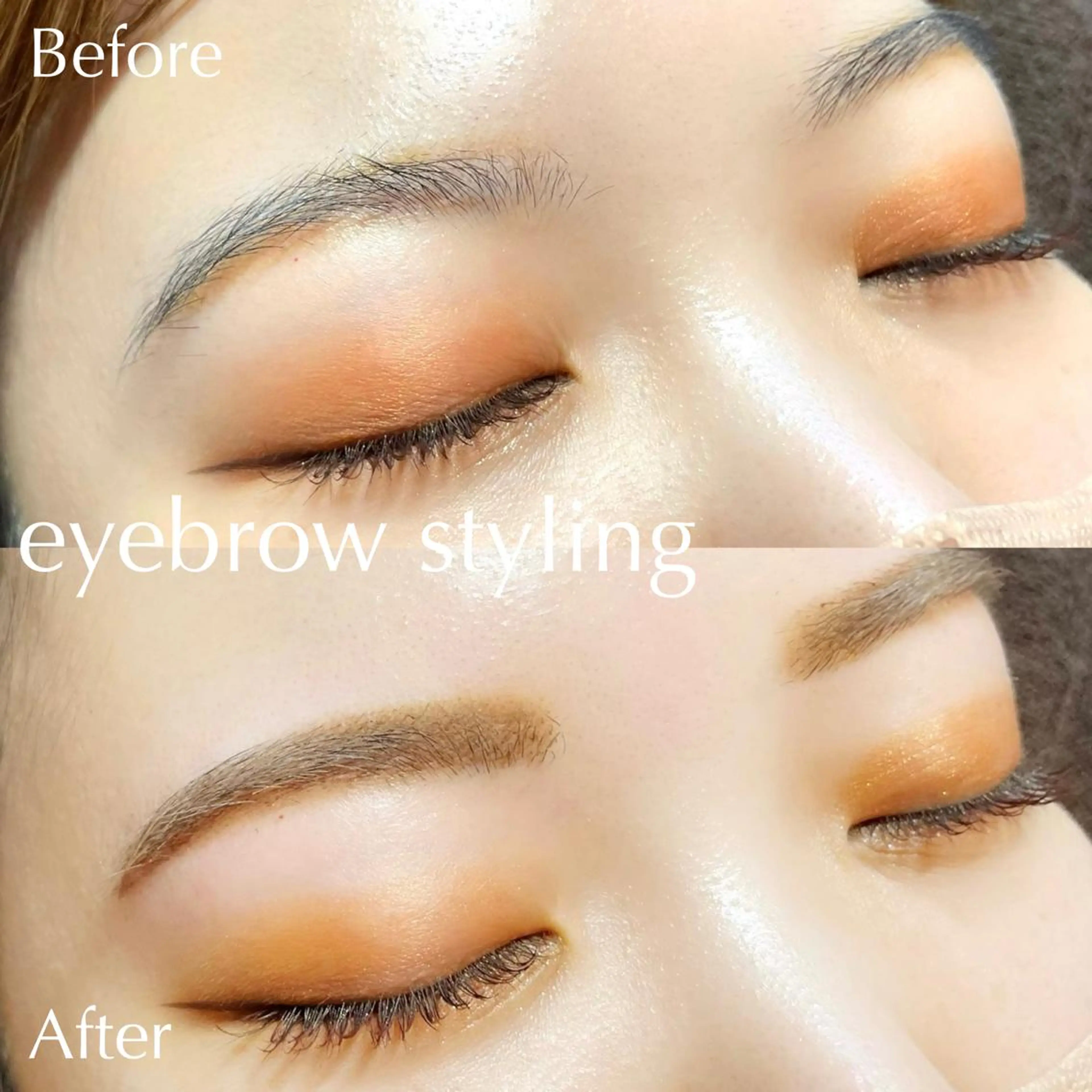 アイブロウ ワックス脱毛 大浦 有紀子の眉毛・アイブロウイメージ