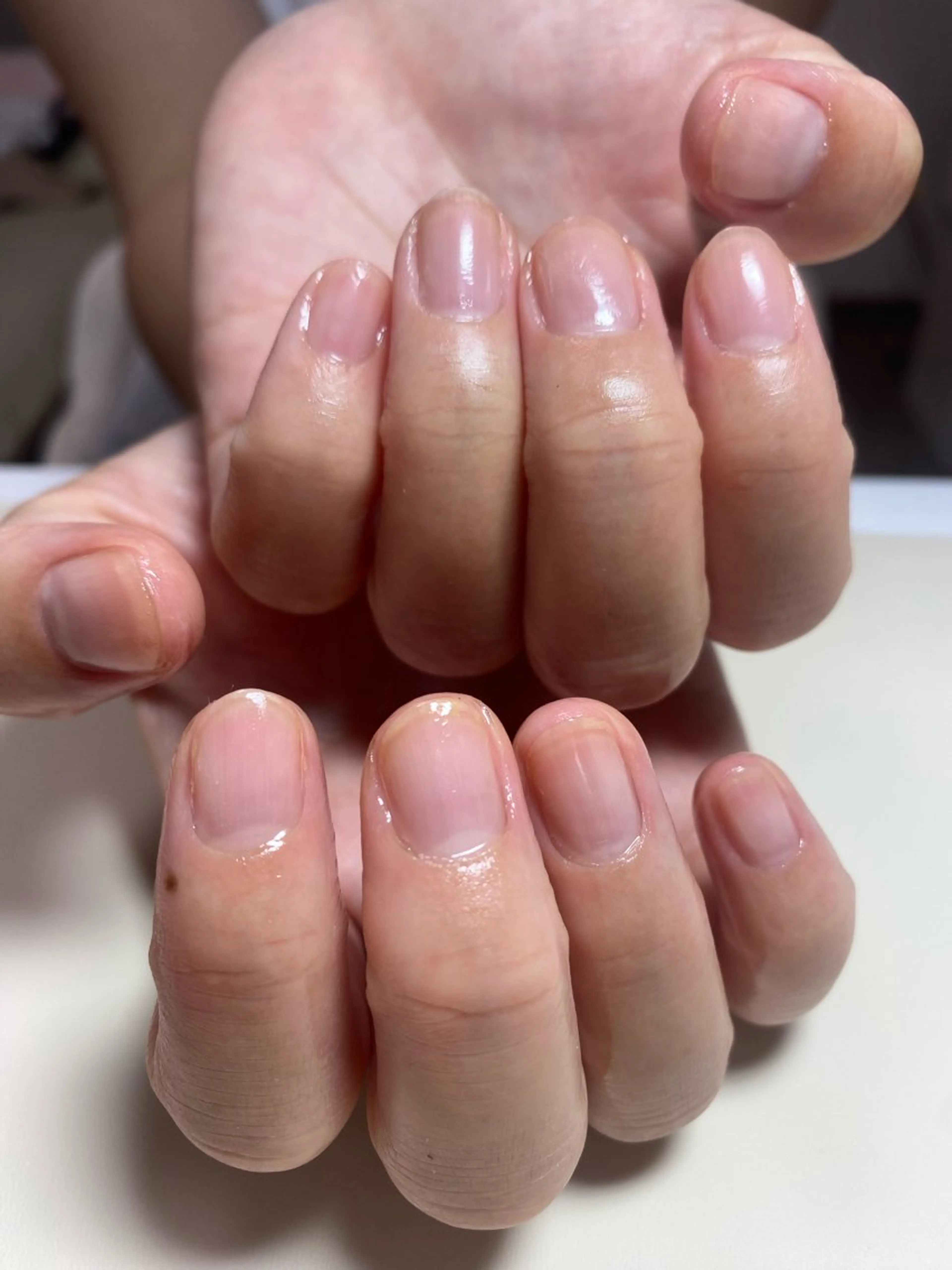 ネイル ジェルネイル ハンドケア Nail Salon K 🧸美爪育成のネイルデザイン