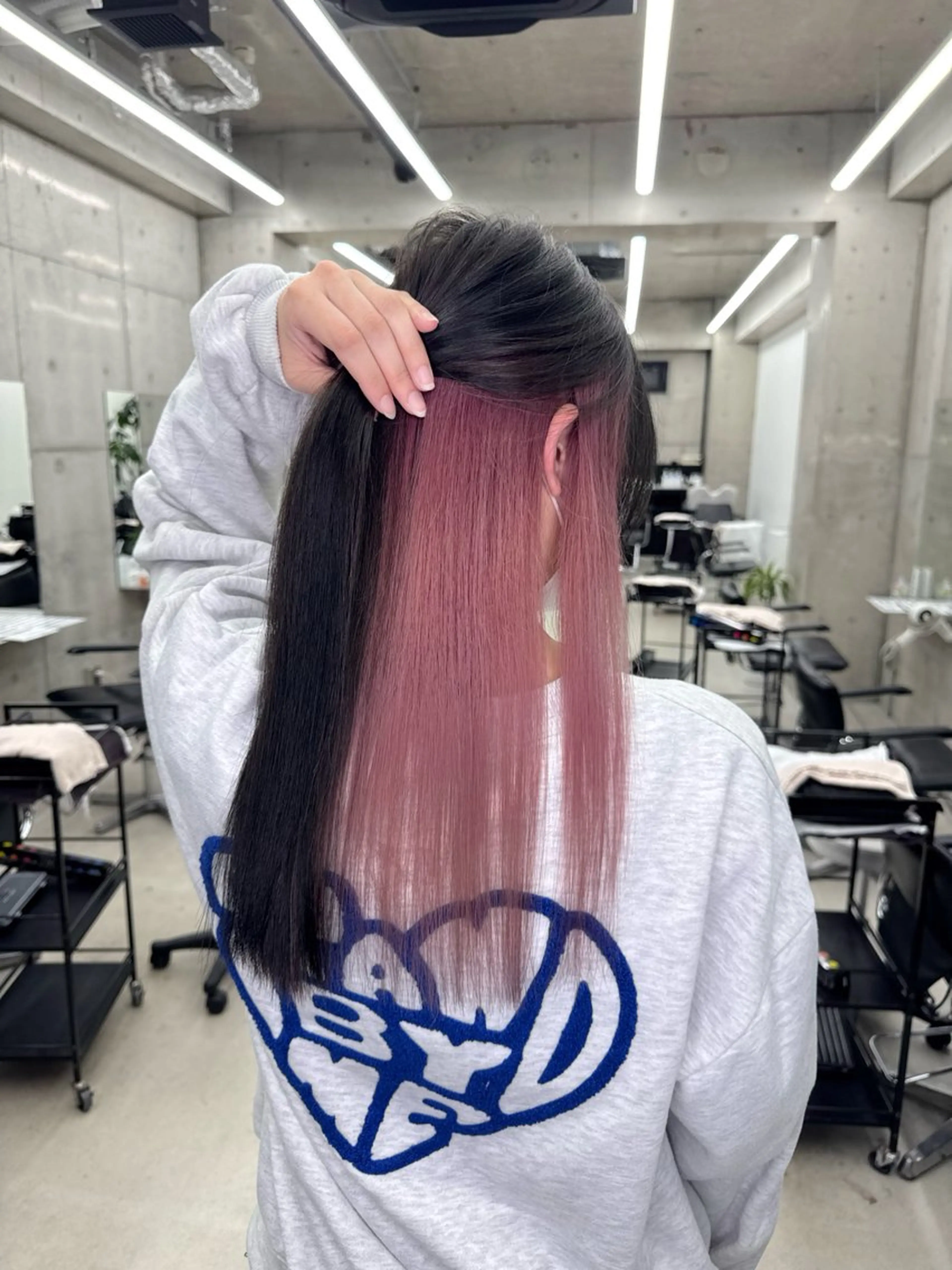 カラー ヘアカラー 和木坂 日美のヘアスタイル