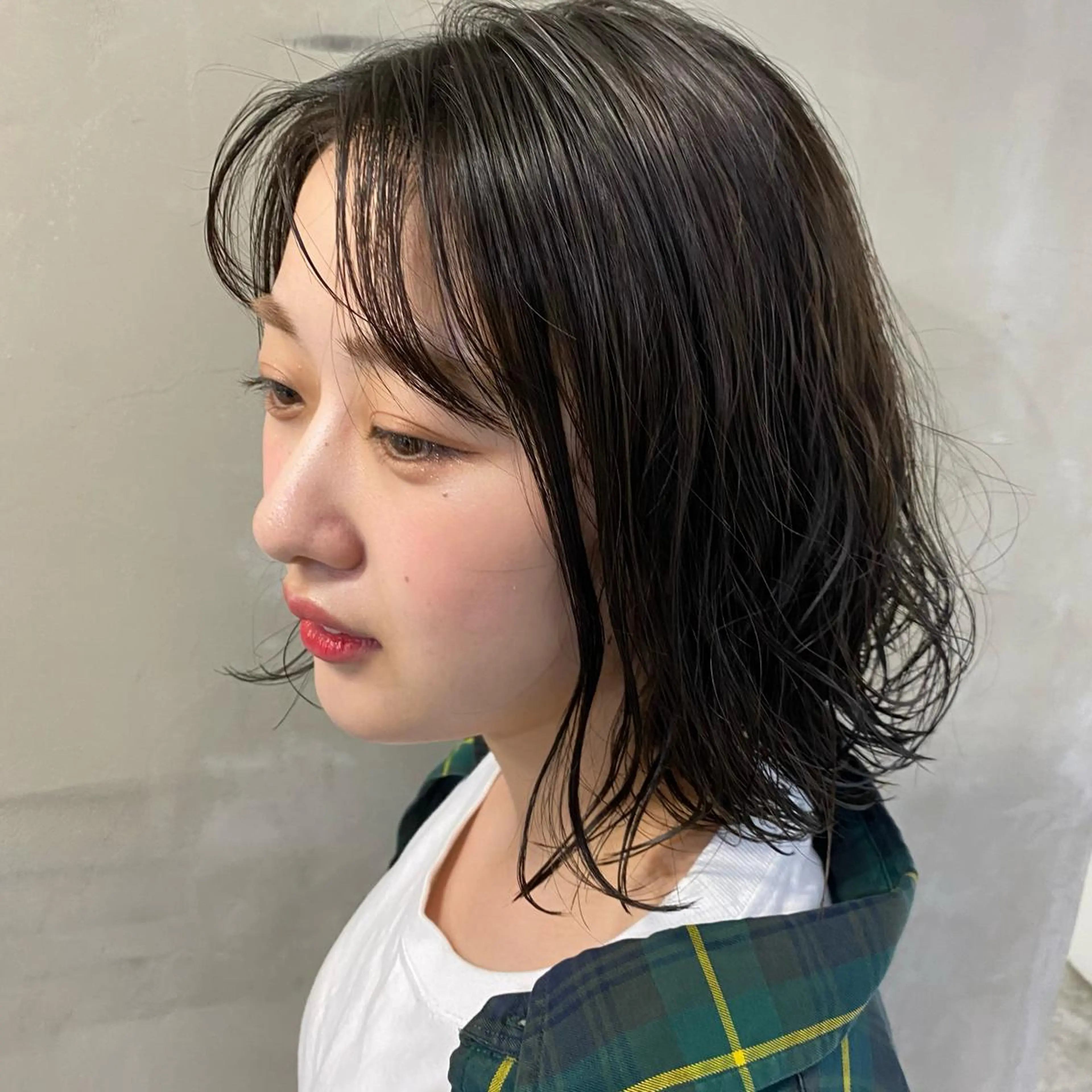 ミディアム パーマ kai .のヘアスタイル