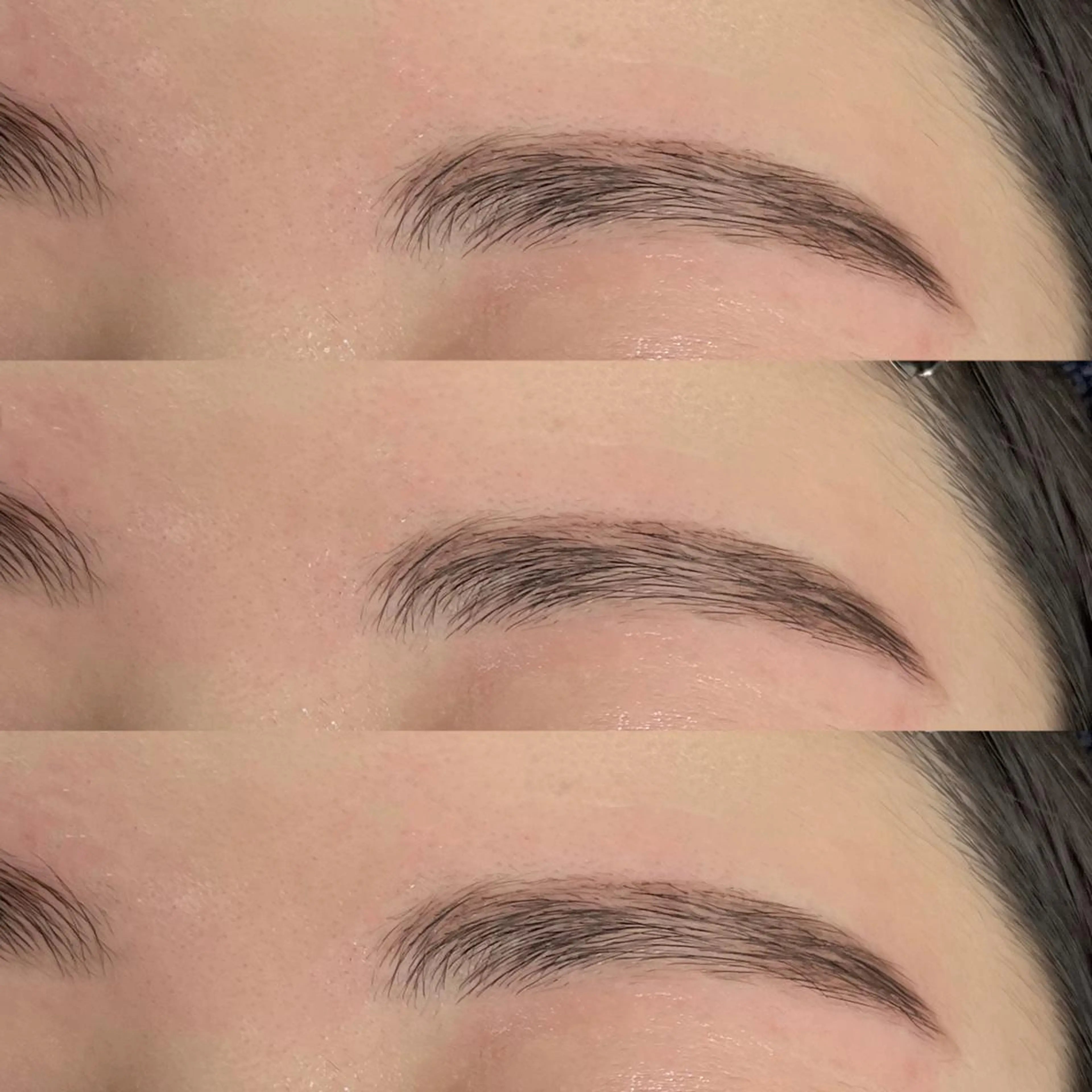 🩶ハリウッドブロウリフト《wax＋メイク付》¥6900 ⚠︎記載事項ご確認下さいの写真