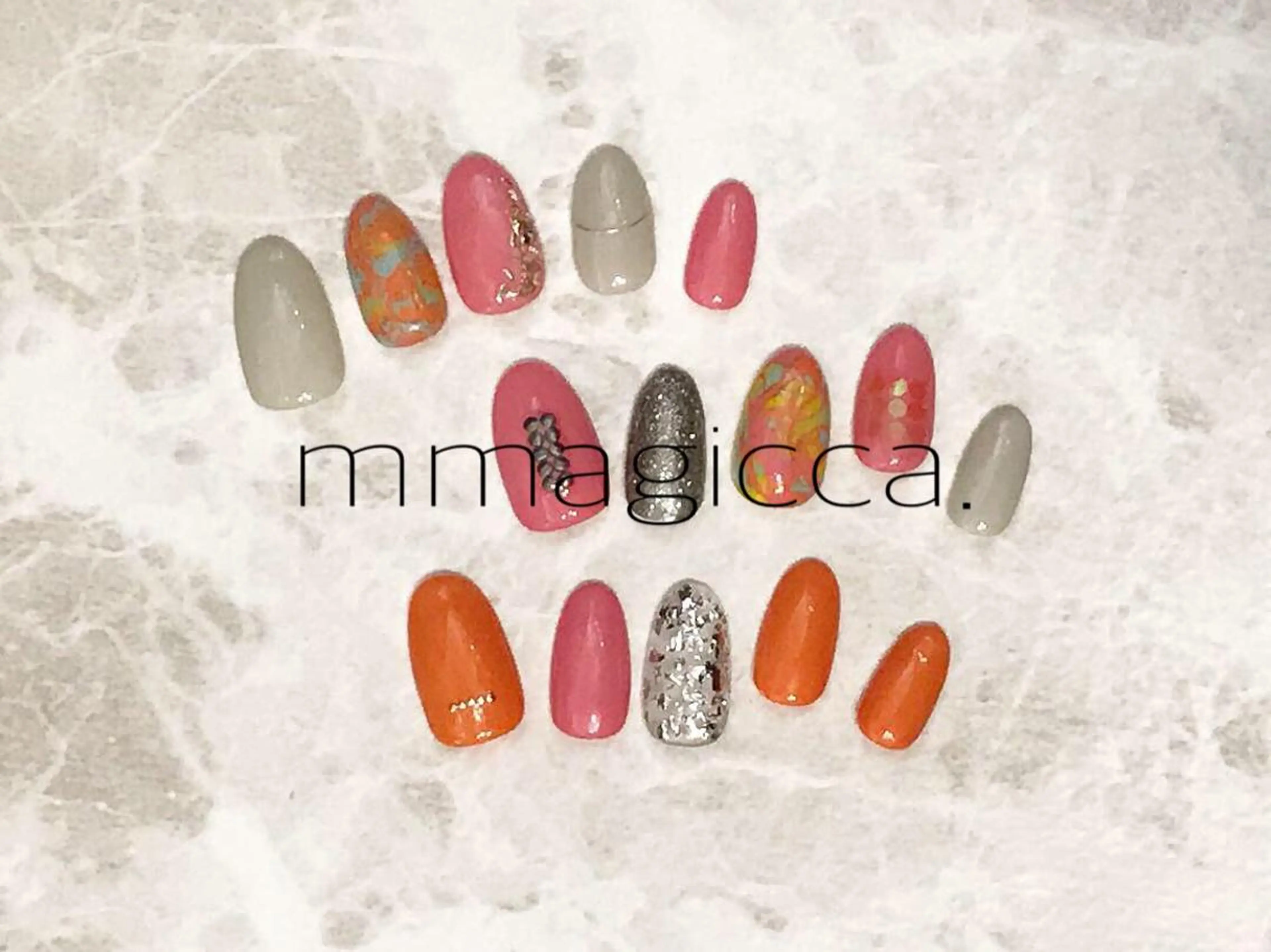 ネイル ジェルネイル ネイルチップ mmagicca. 【 まじか. 】のヘアスタイル