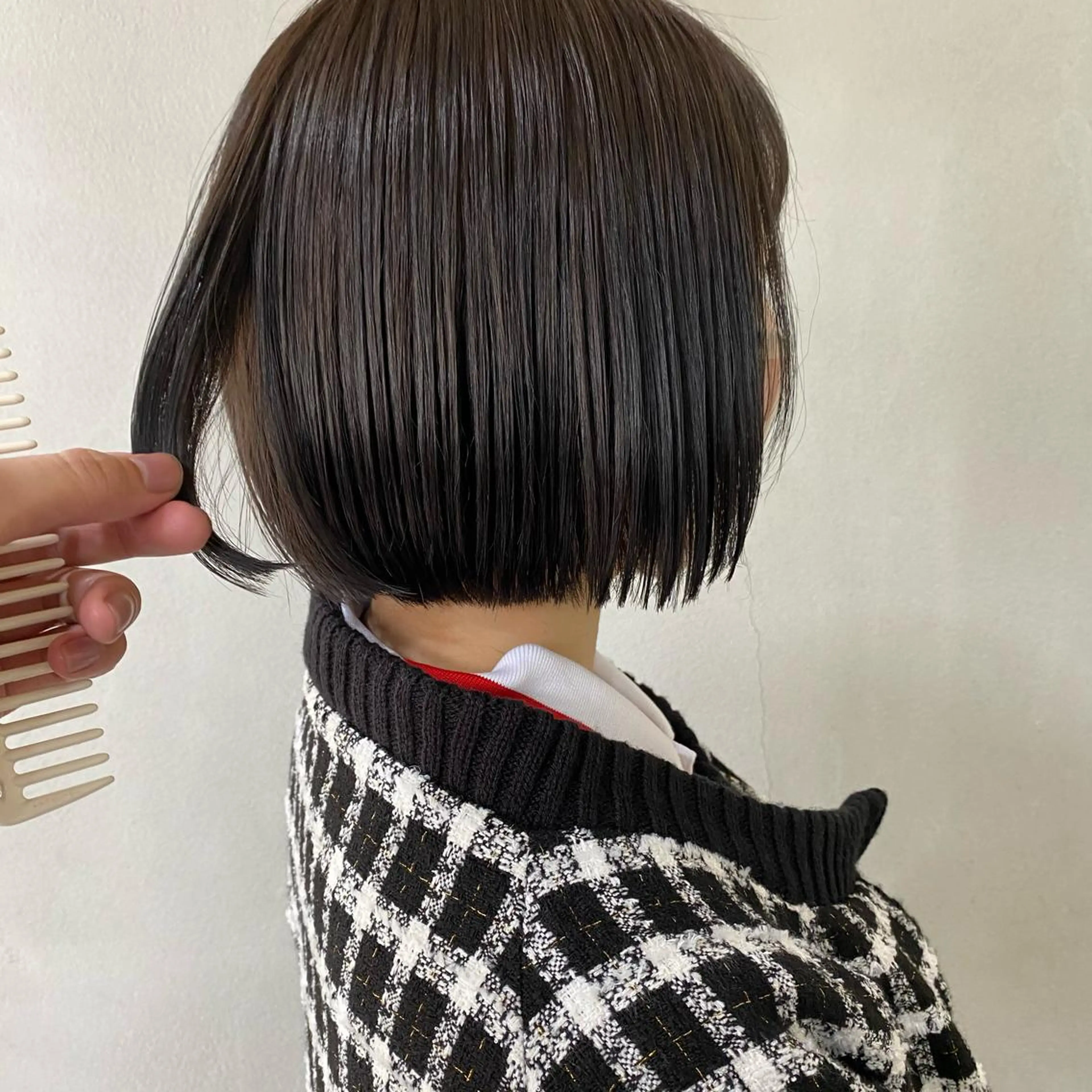 ショート ボブ/パーマ ミヒラケイタのヘアスタイル