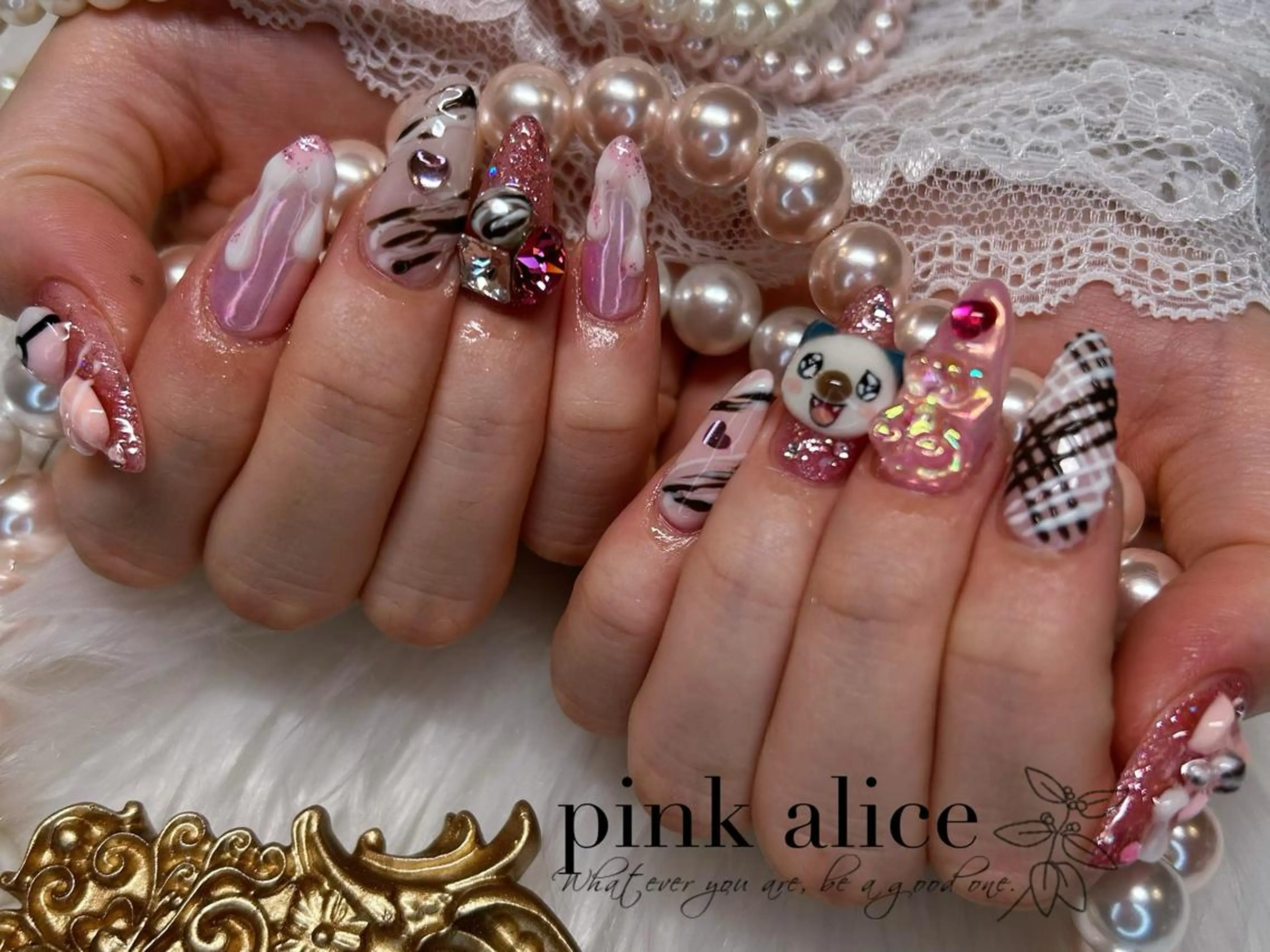 ネイル nail salon Pink Aliceのネイルデザイン
