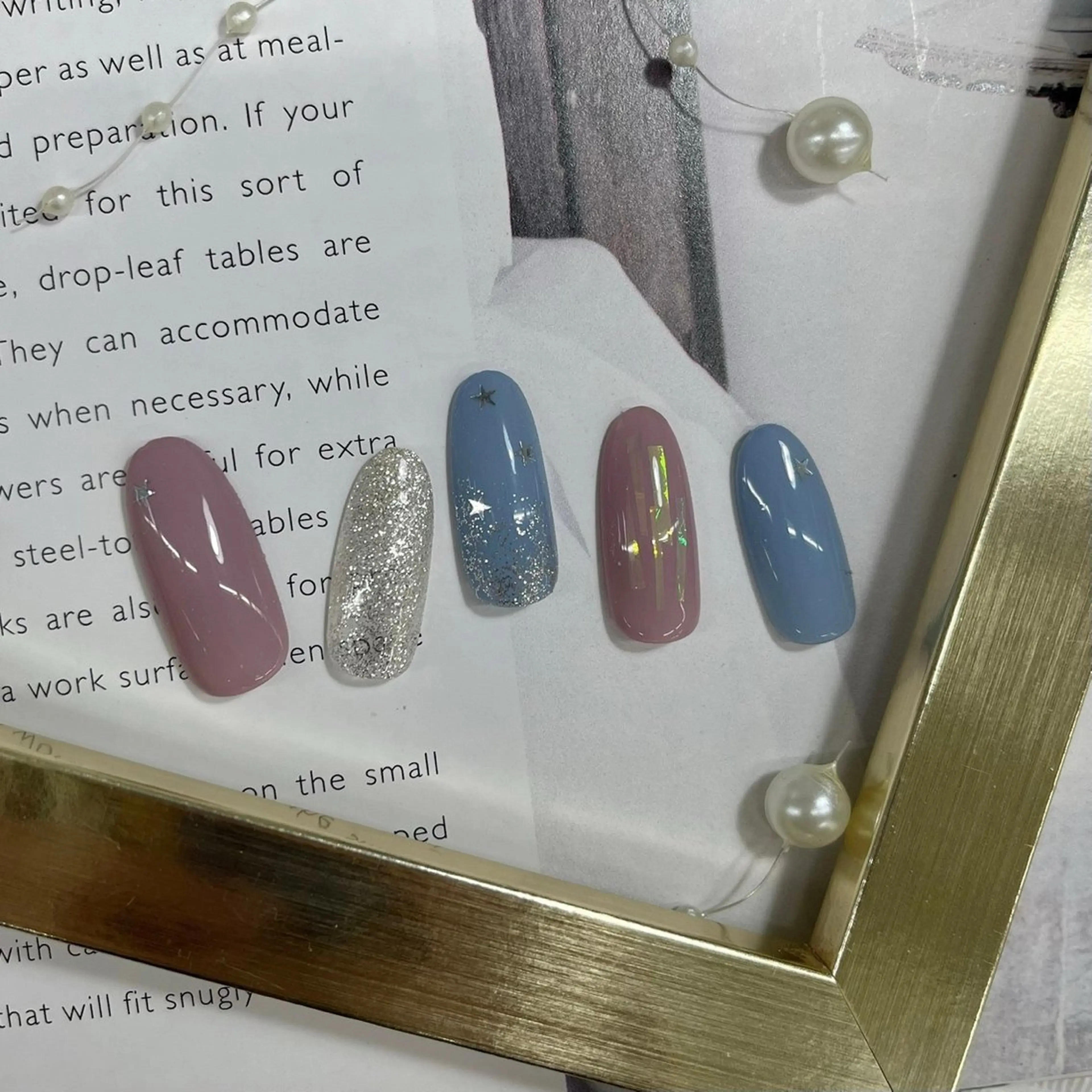 ネイル ⭐︎休業中の練習⭐︎ JNA認定講師髙橋のネイルデザイン