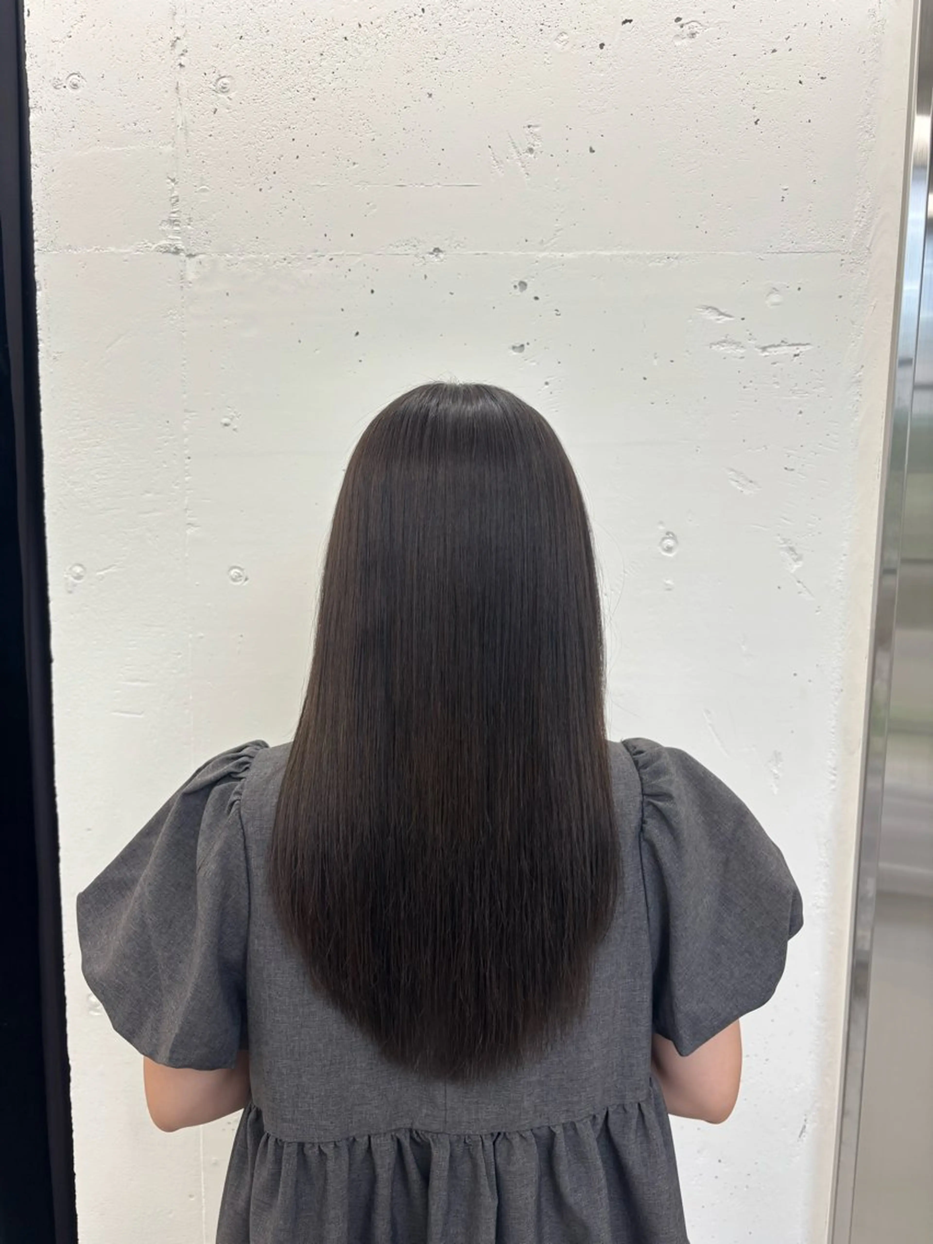 セミロング カラー ベージュカラー オリーブベージュ ヘアカラー トリートメント ヘッドスパ 🌼あいり🌼 JILLSTUDIOのヘアスタイル