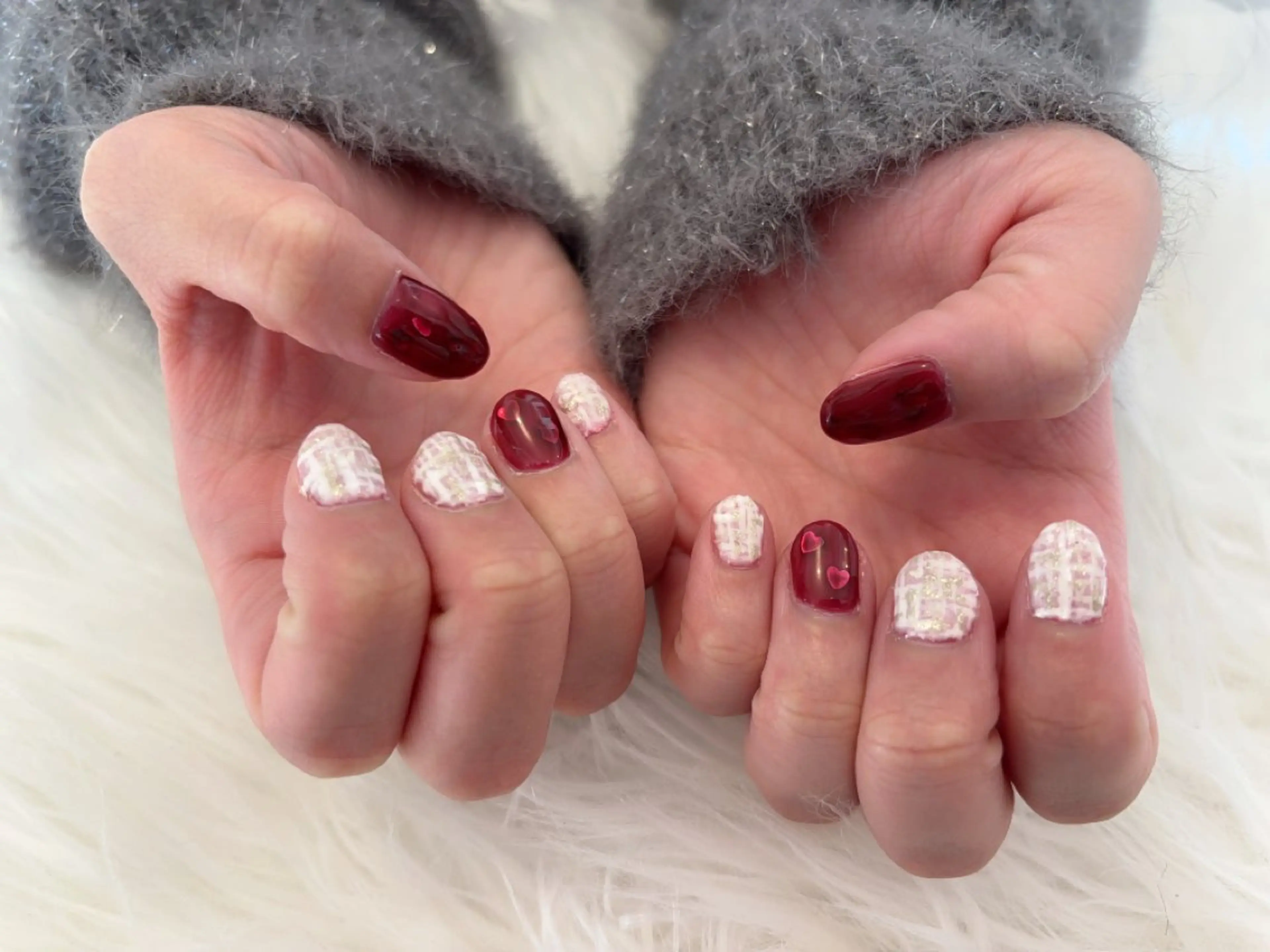 ネイル バレンタイン komohana salon🌺のネイルデザイン