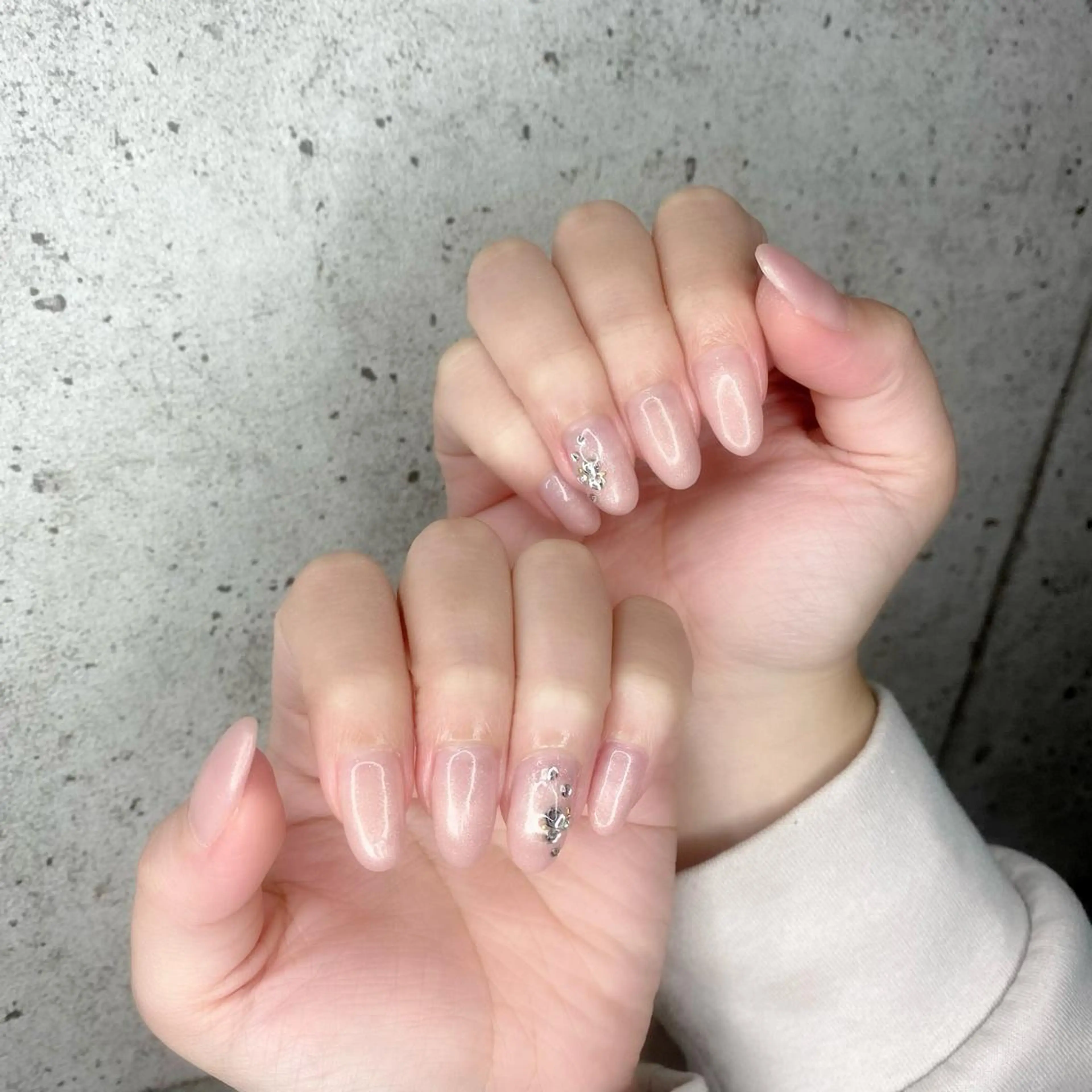 セミロング カラー パーマ ヘアアレンジ メンズ キッズ ネイル マツエク・マツパ グラデーションカラー ナチュラル ジェルネイル グラデーション オフィスネイル Salon Ｋのネイルデザイン