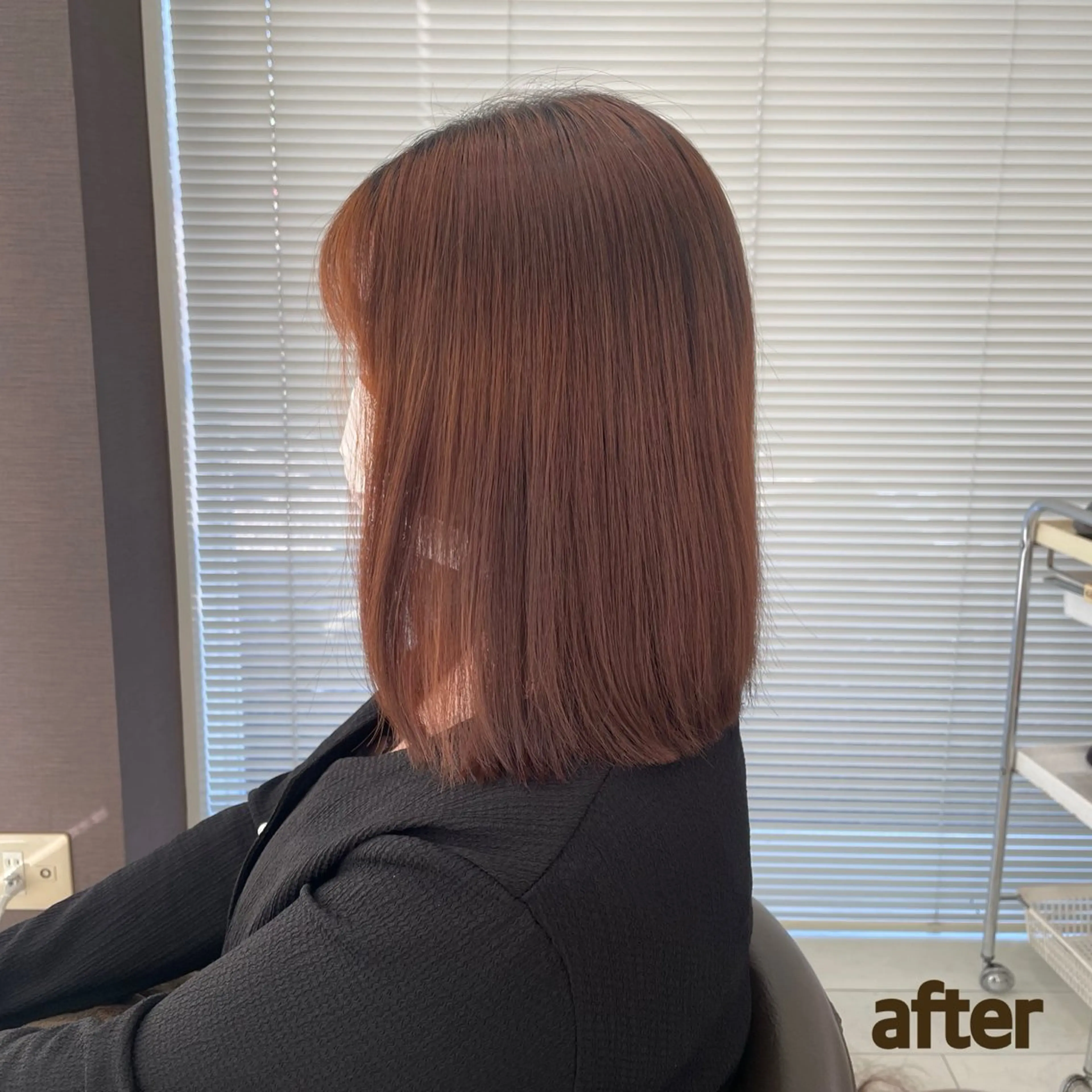 ミディアム アミーベル🧸🧡 本店✂️しおりのヘアスタイル