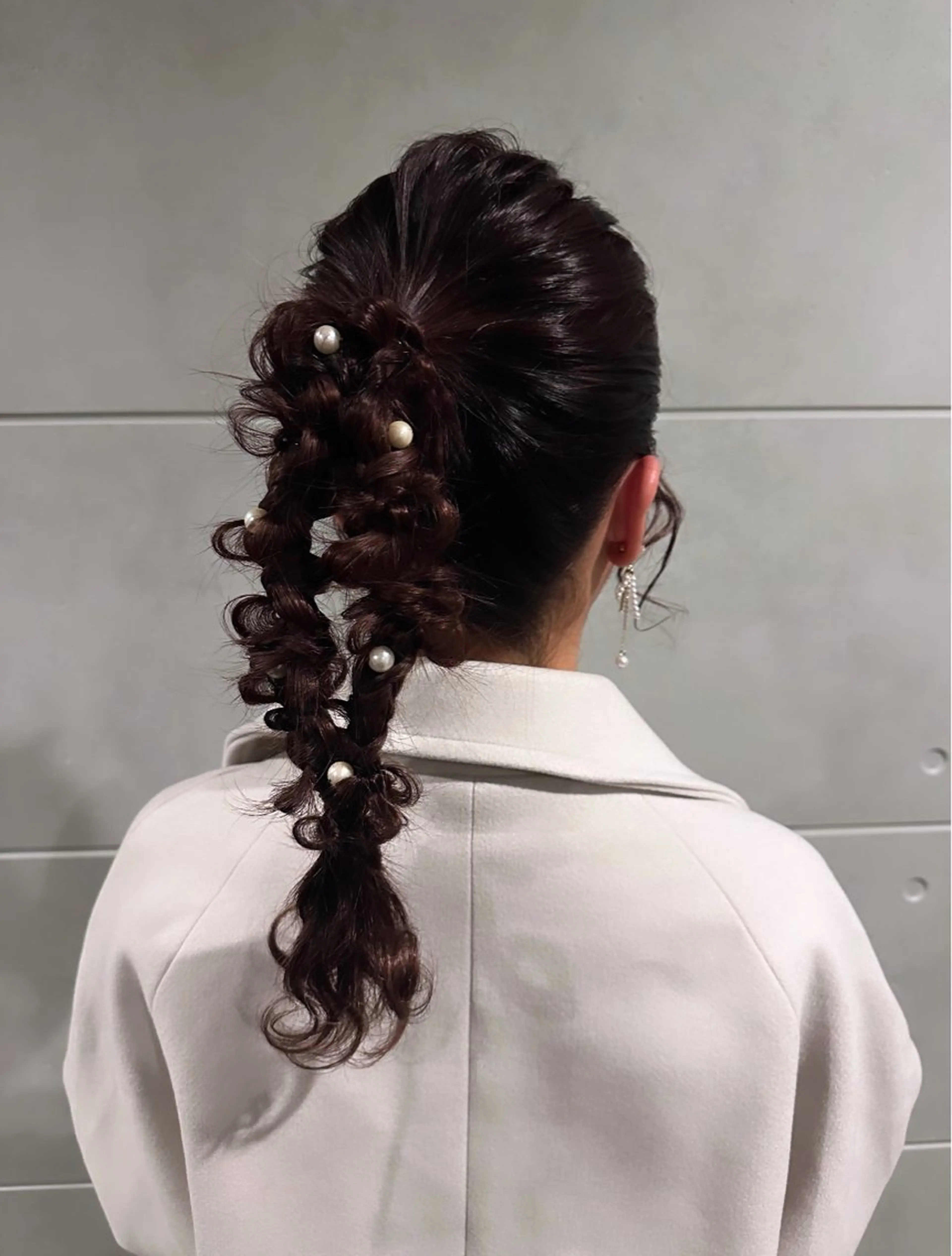 ロング ヘアアレンジ 吉野 華乃のヘアスタイル