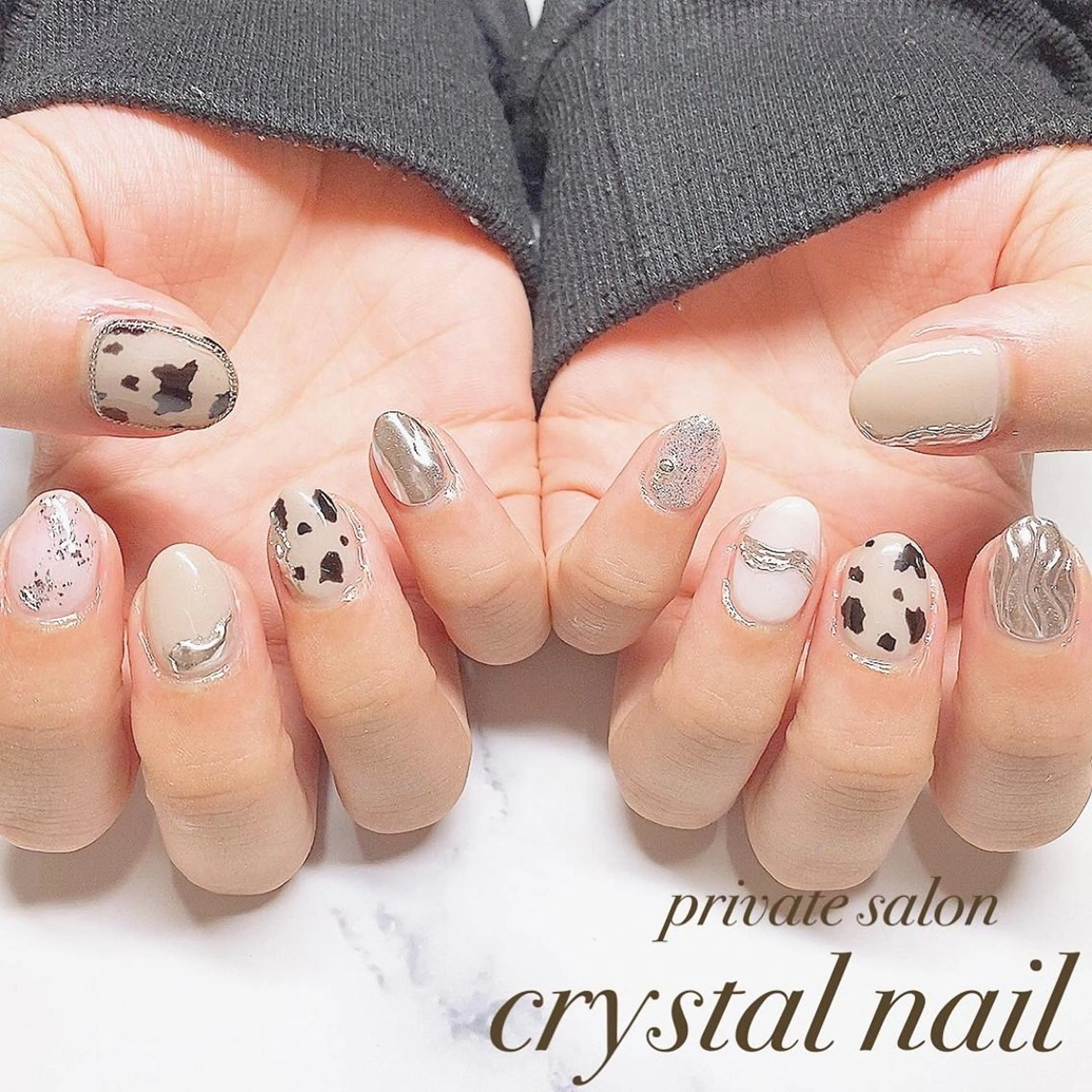 ネイル Crystal Nailのネイルデザイン