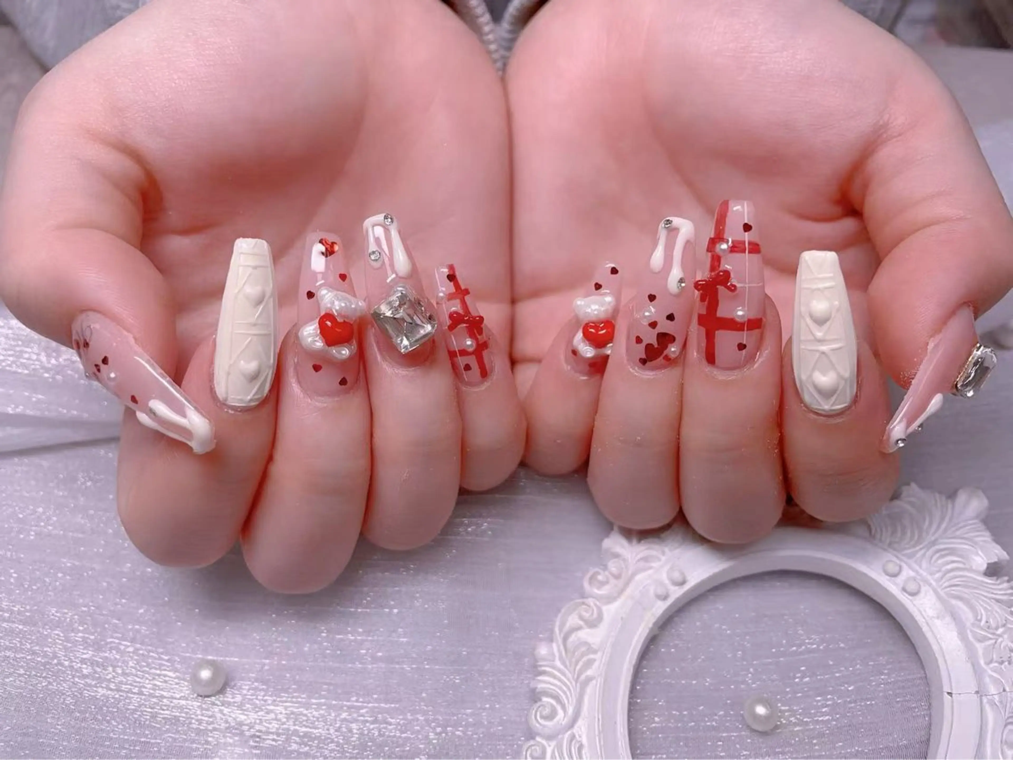 ネイル ハンドネイル snow nail salonのネイルデザイン