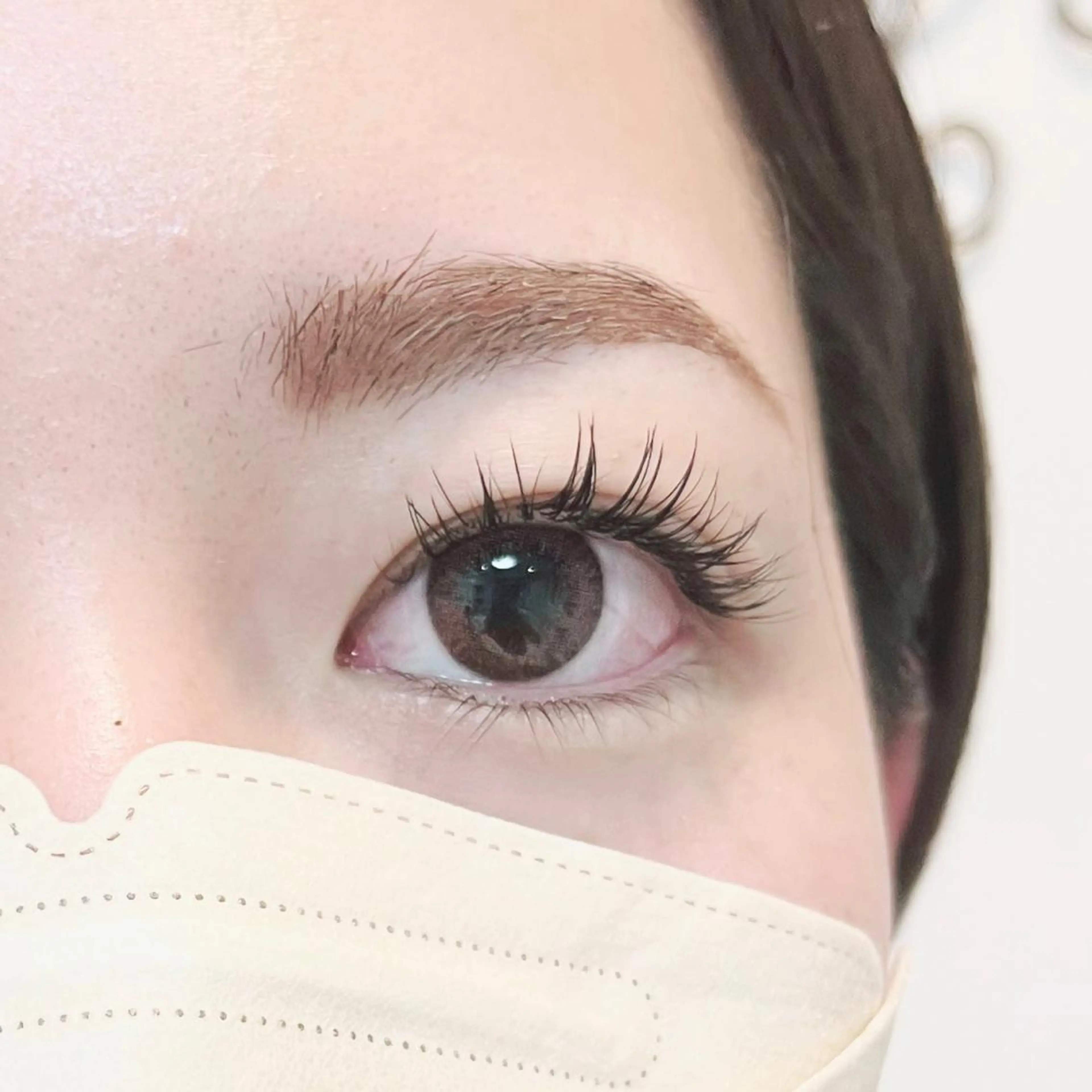 マツエク・マツパ 束感まつ毛 フラットラッシュ 🦋平林 未莉🦋✨のマツエク・マツパデザイン