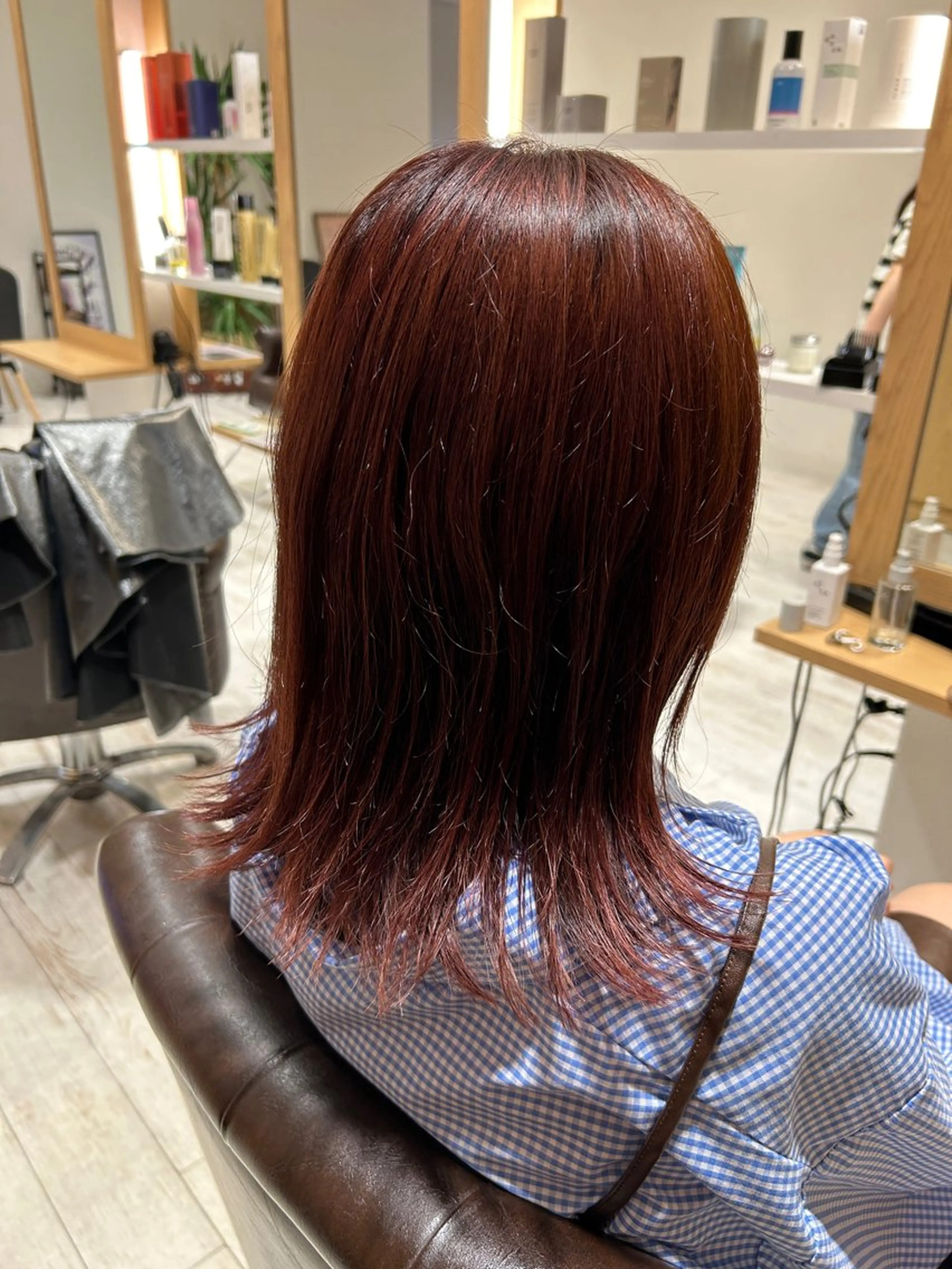 カラー ブラウンカラー sept.【セプト】所属・Hattori Ryukiのヘアスタイル