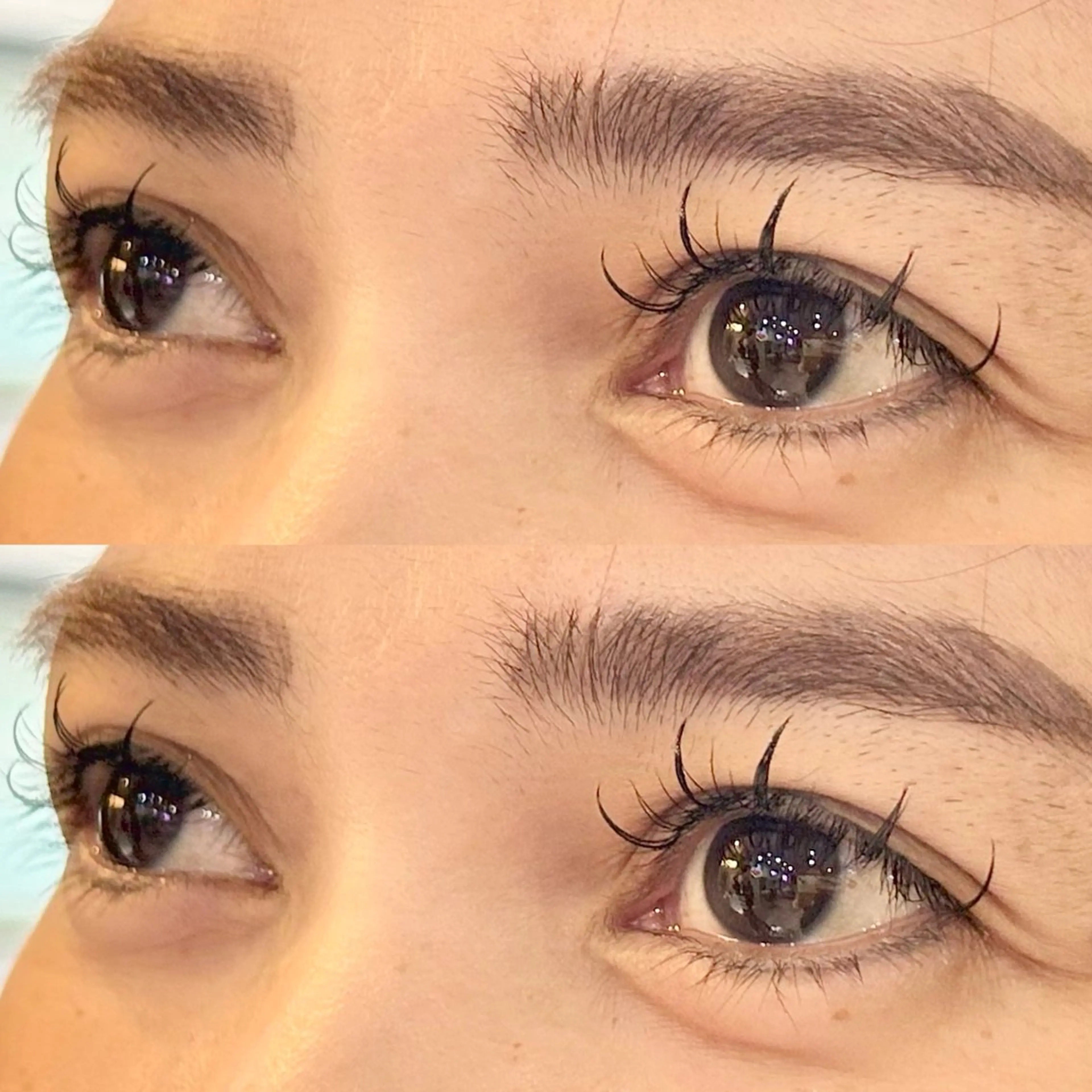 マツエク・マツパ フラットラッシュ ワンホンマツエク マツエク EYE CARRY ⋆.✶🖤のマツエク・マツパデザイン