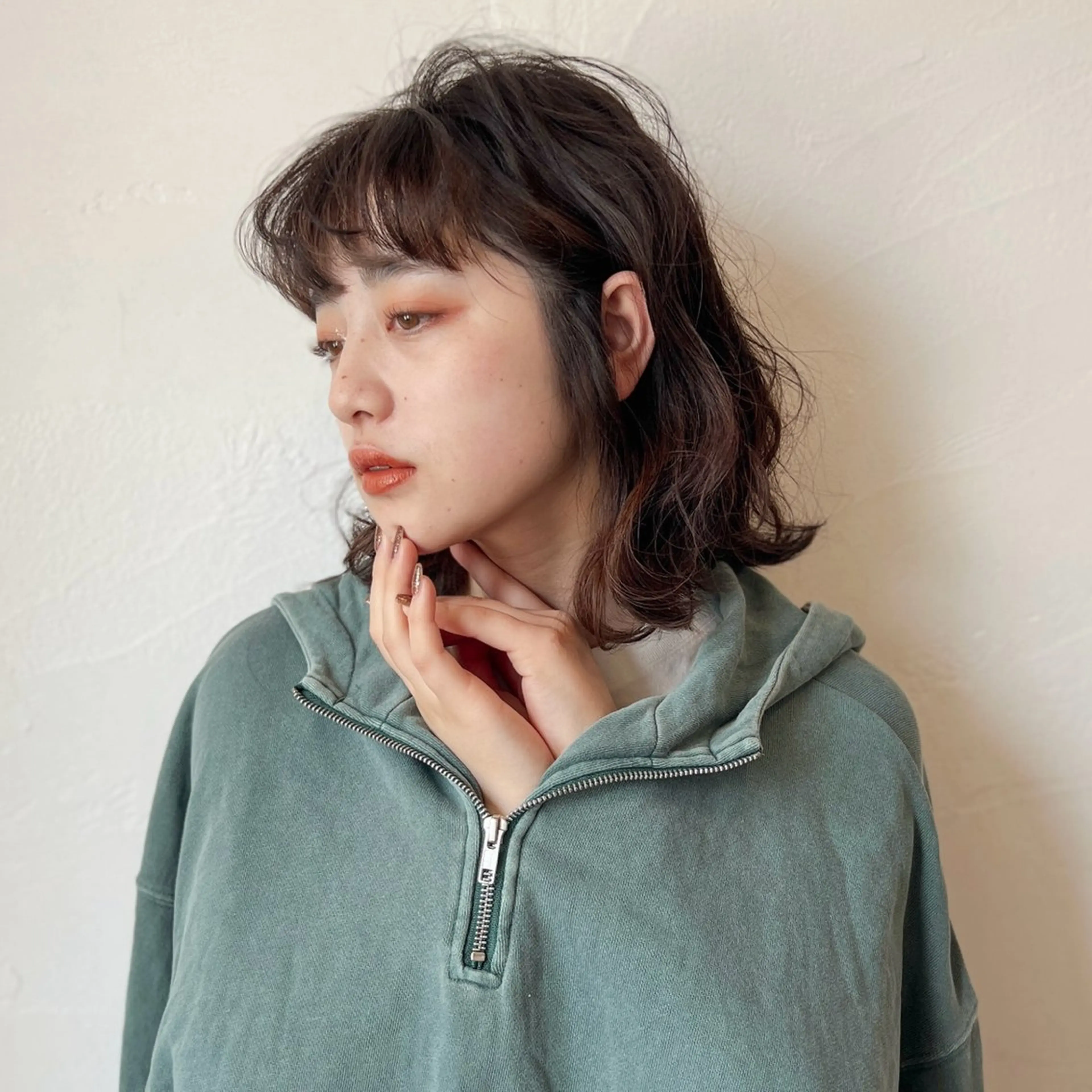 ミディアム カラー 伊藤ゆかり/髪質改善 /透明感カラーのヘアスタイル