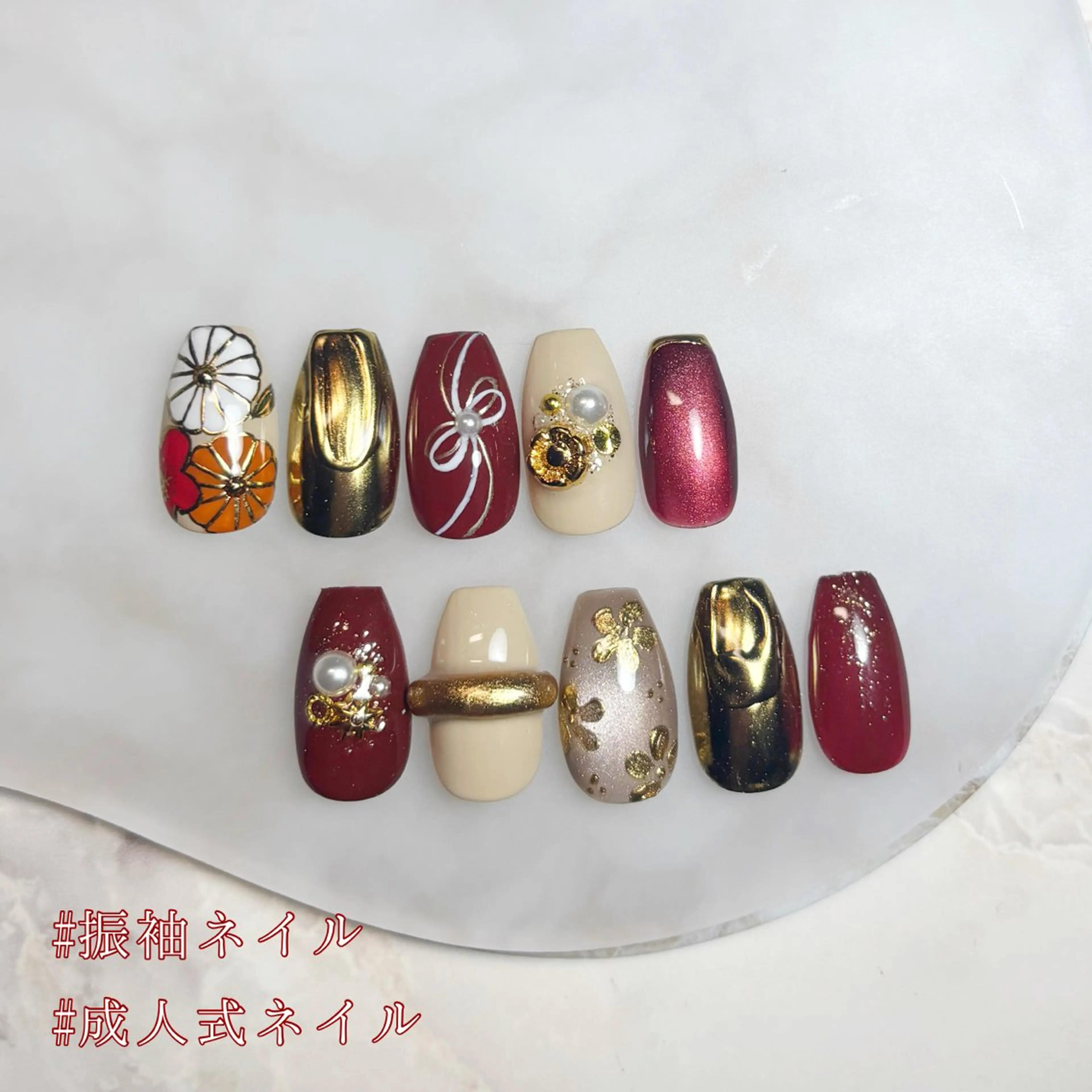 ショート watanabe miyuuのネイルデザイン