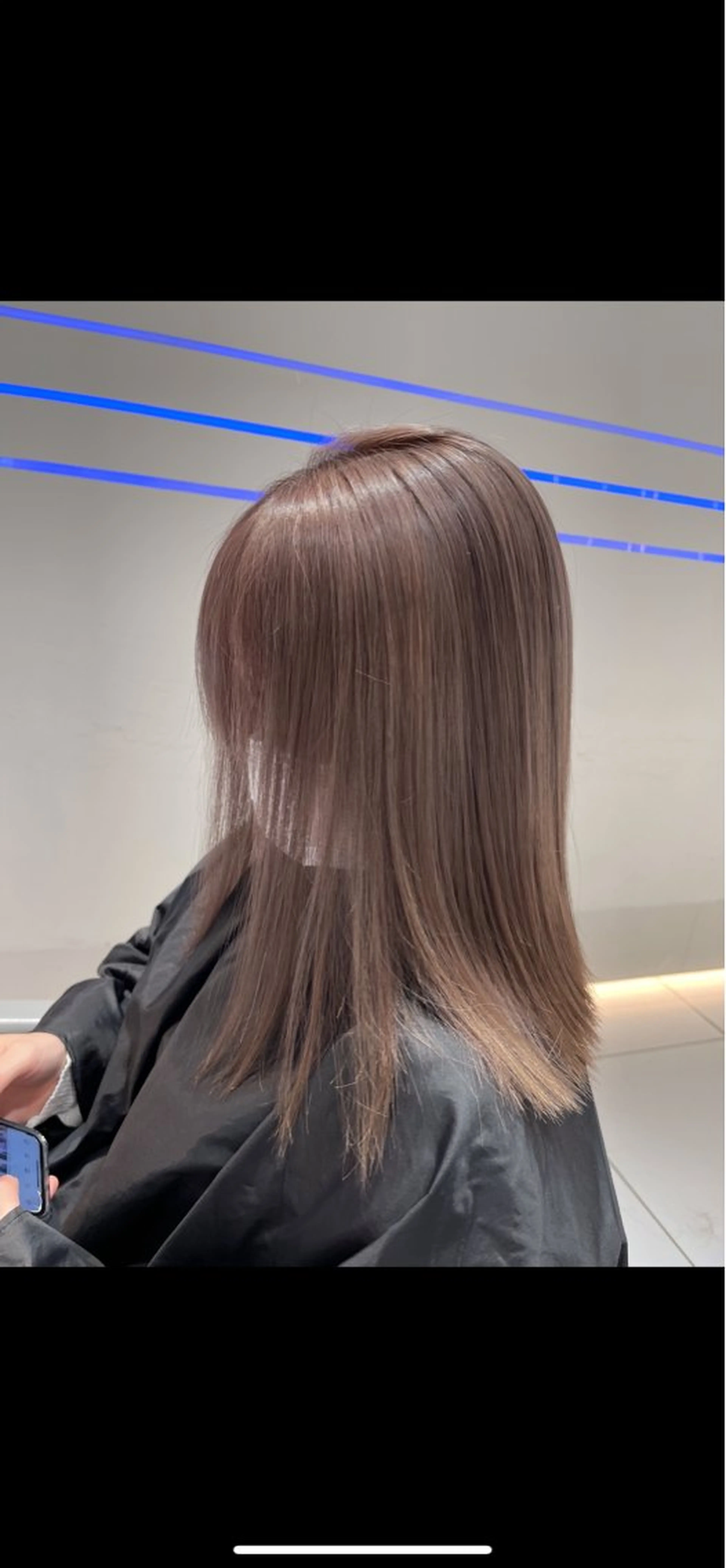 セミロング カラー ヘアカラー 無料ショートカット 募集中anzu📛のヘアスタイル