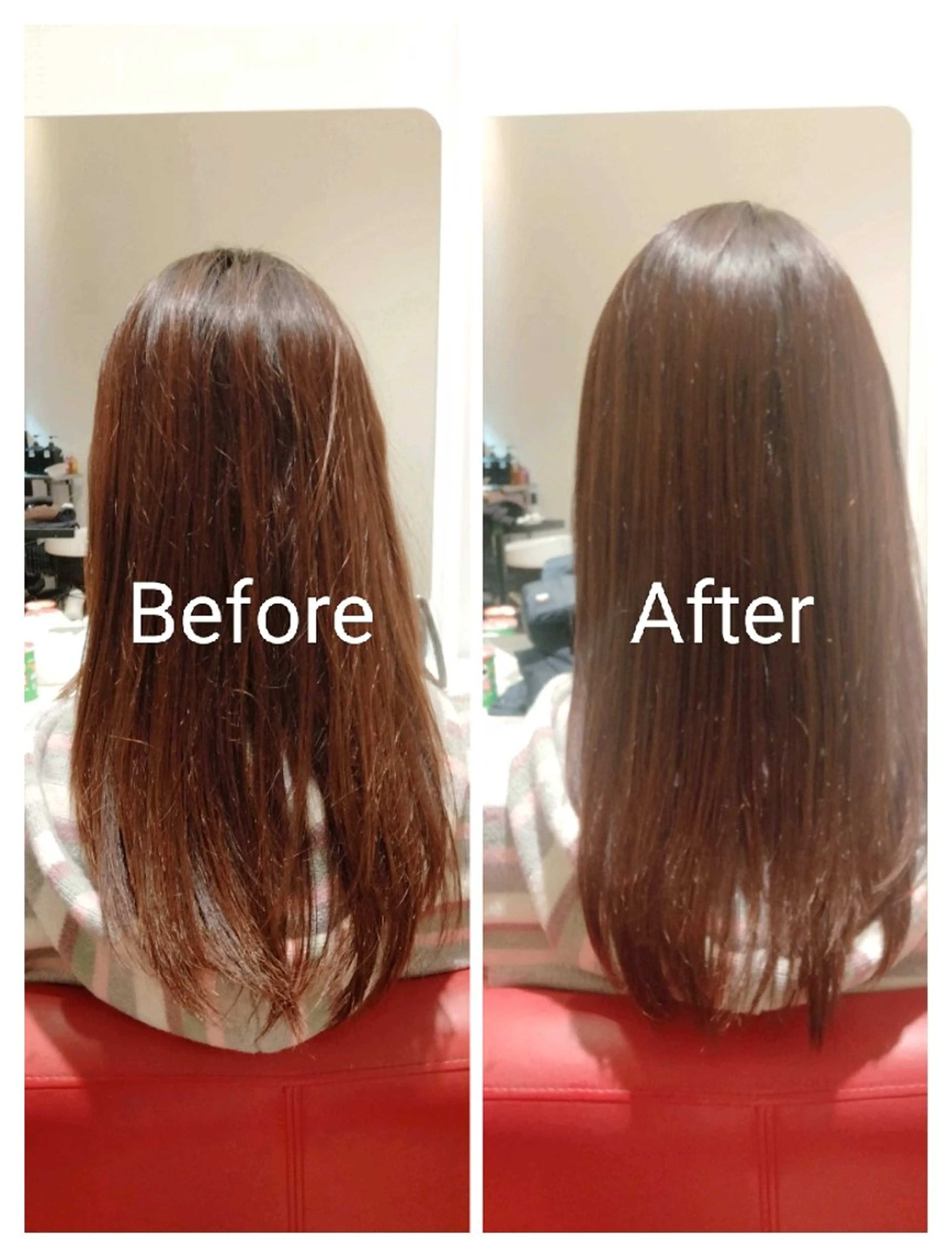 セミロング カラー ヘアカラー トリートメント EARTH 浜松志都呂店所属・髪質改善×カラー🌈 ふたばのヘアスタイル