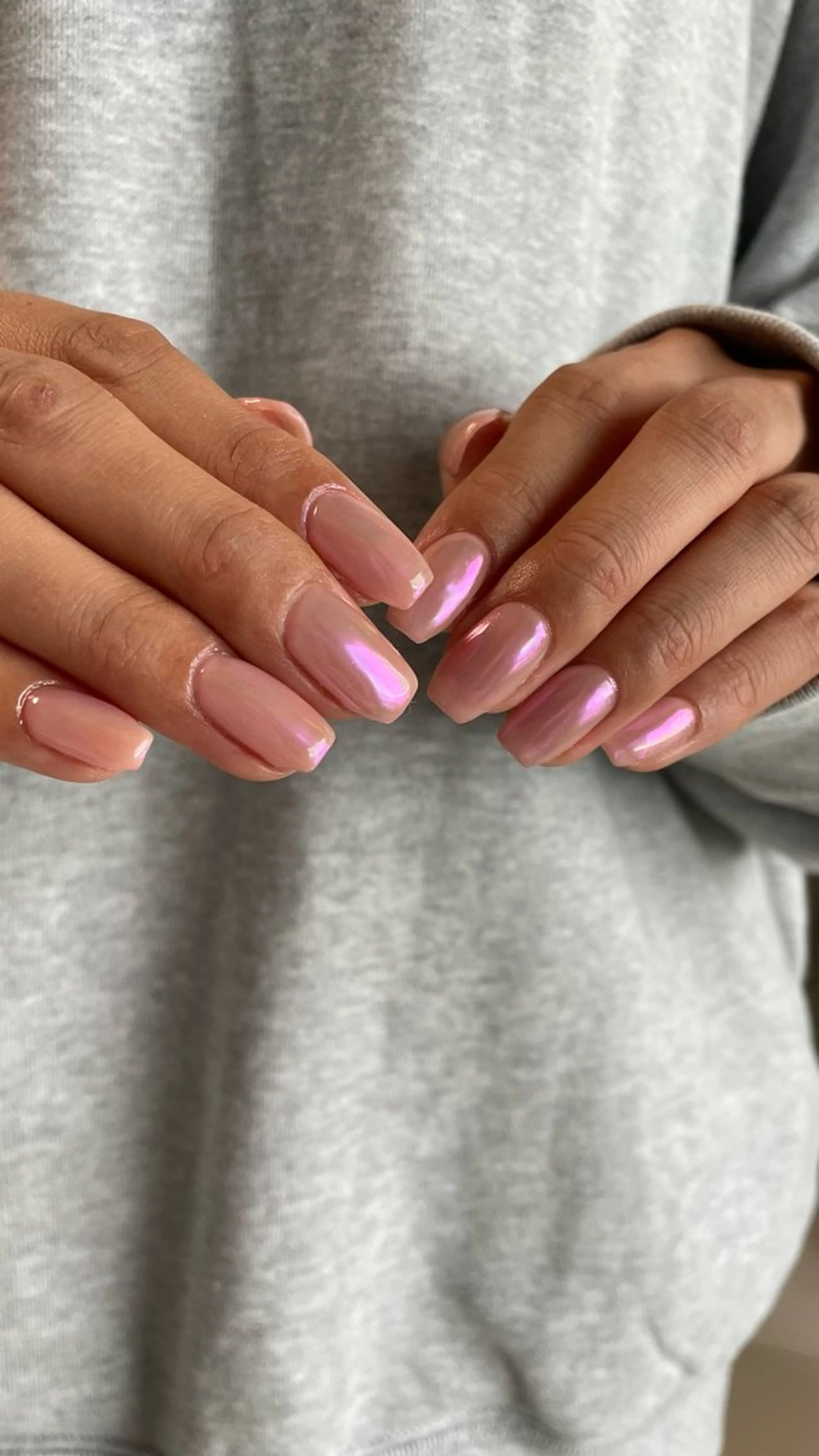 ネイル オーロラネイル ハンドネイル H'ami (haruka)のネイルデザイン