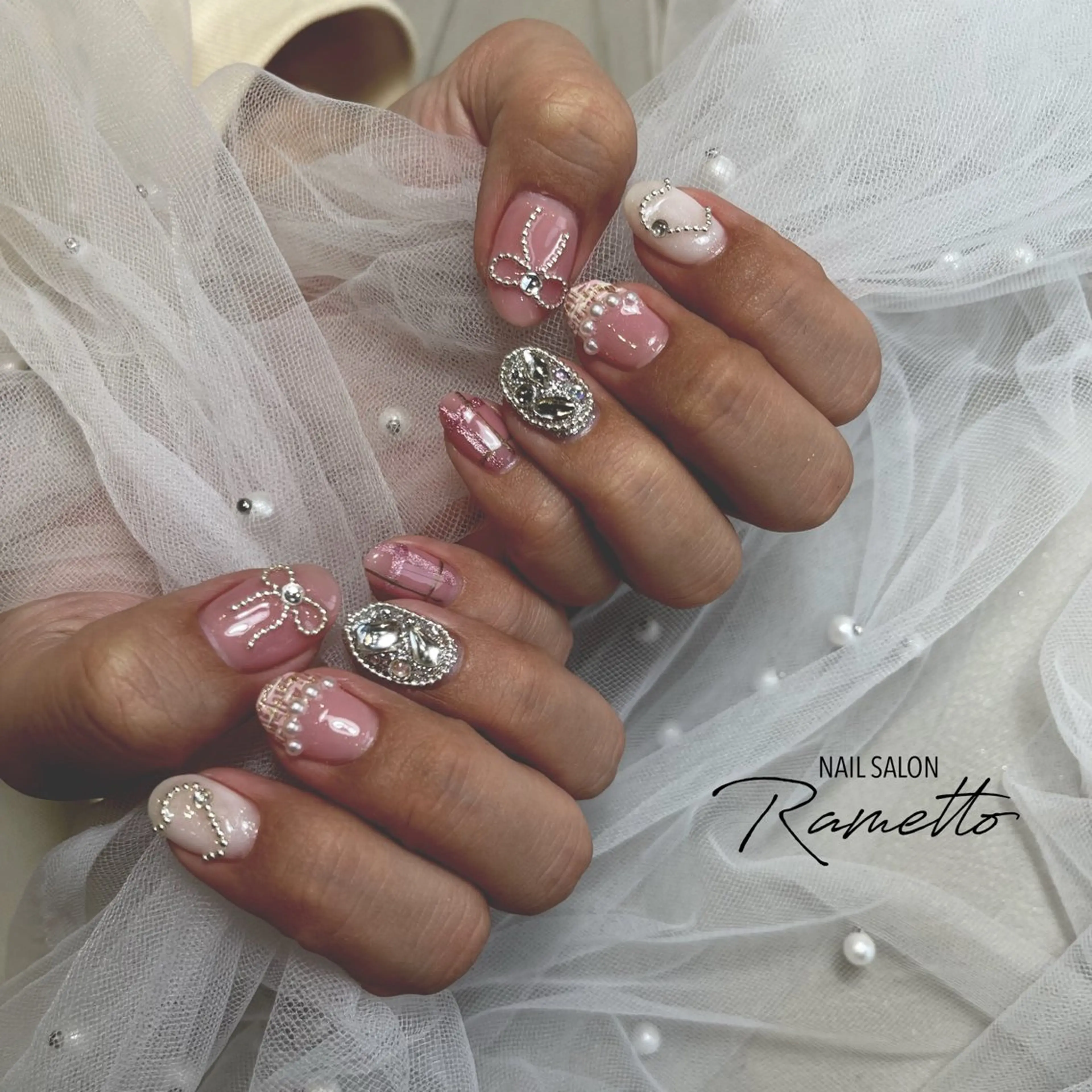 ネイル ハンドネイル NAILSALON Ramettoのネイルデザイン