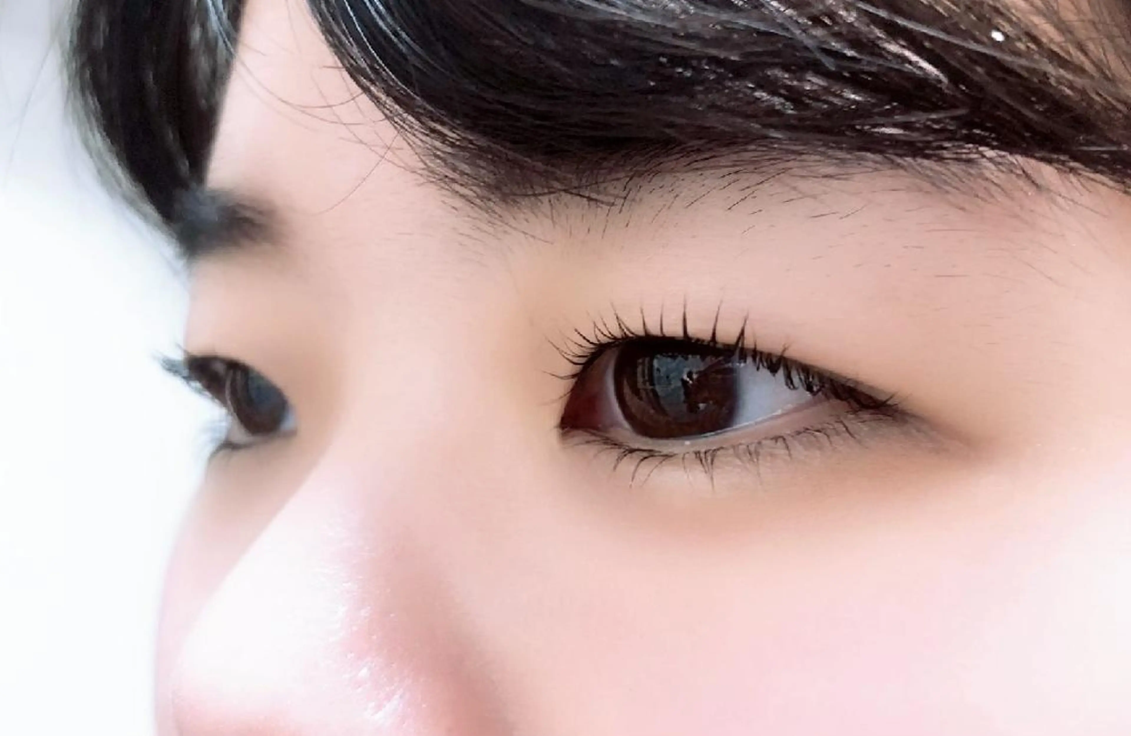 マツエク・マツパ 付け放題 フラットラッシュ ナチュラル まつげパーマ 一重×まつ毛パーマ マツパ 吉岡 ゆうなのマツエク・マツパデザイン