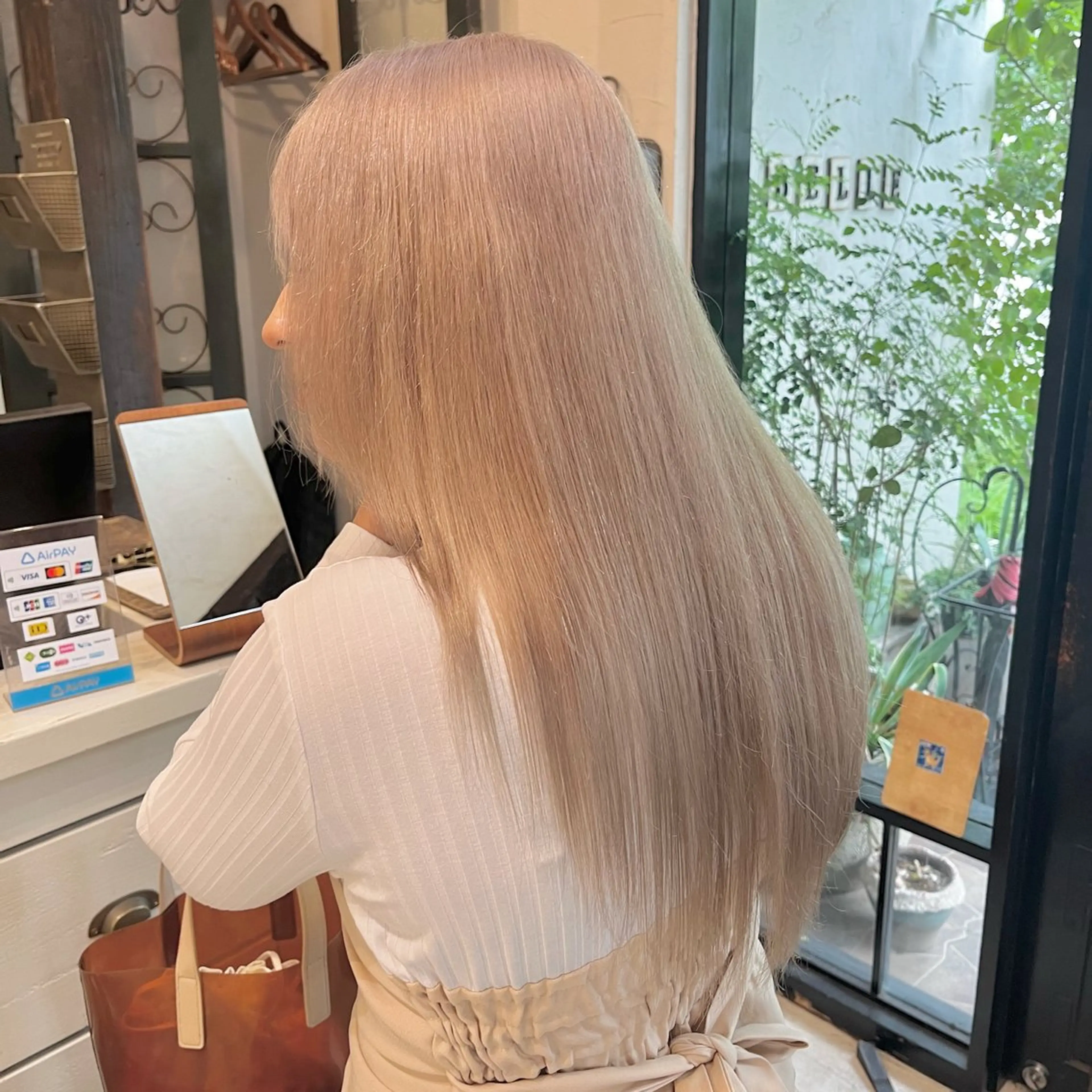 ロング ヘアカラー Belle 並木通り店所属・rena/ パーマ/カラーのヘアスタイル