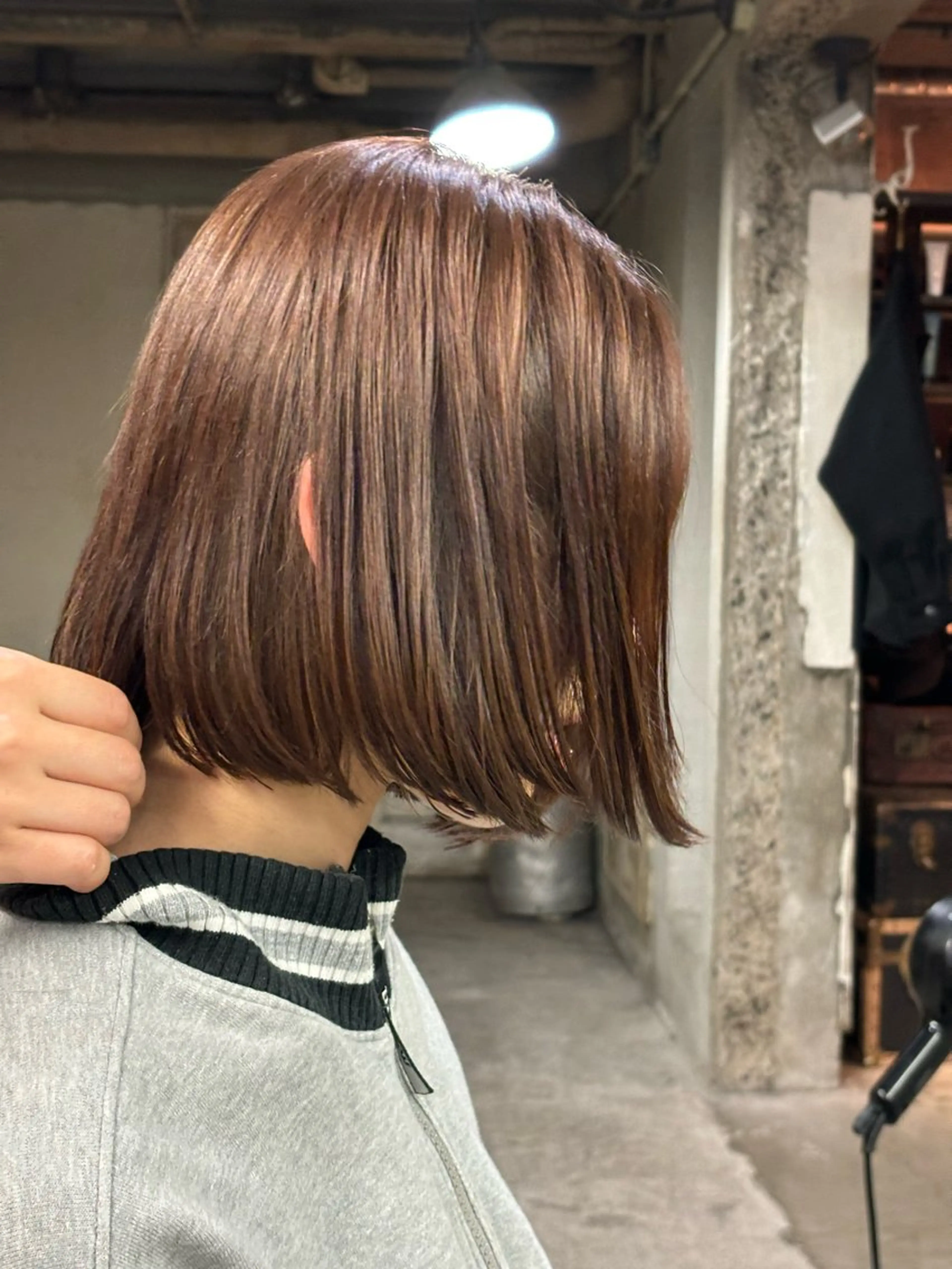 ショート カラー ボブ お任せヘア☘️☘️ 及川渚のヘアスタイル