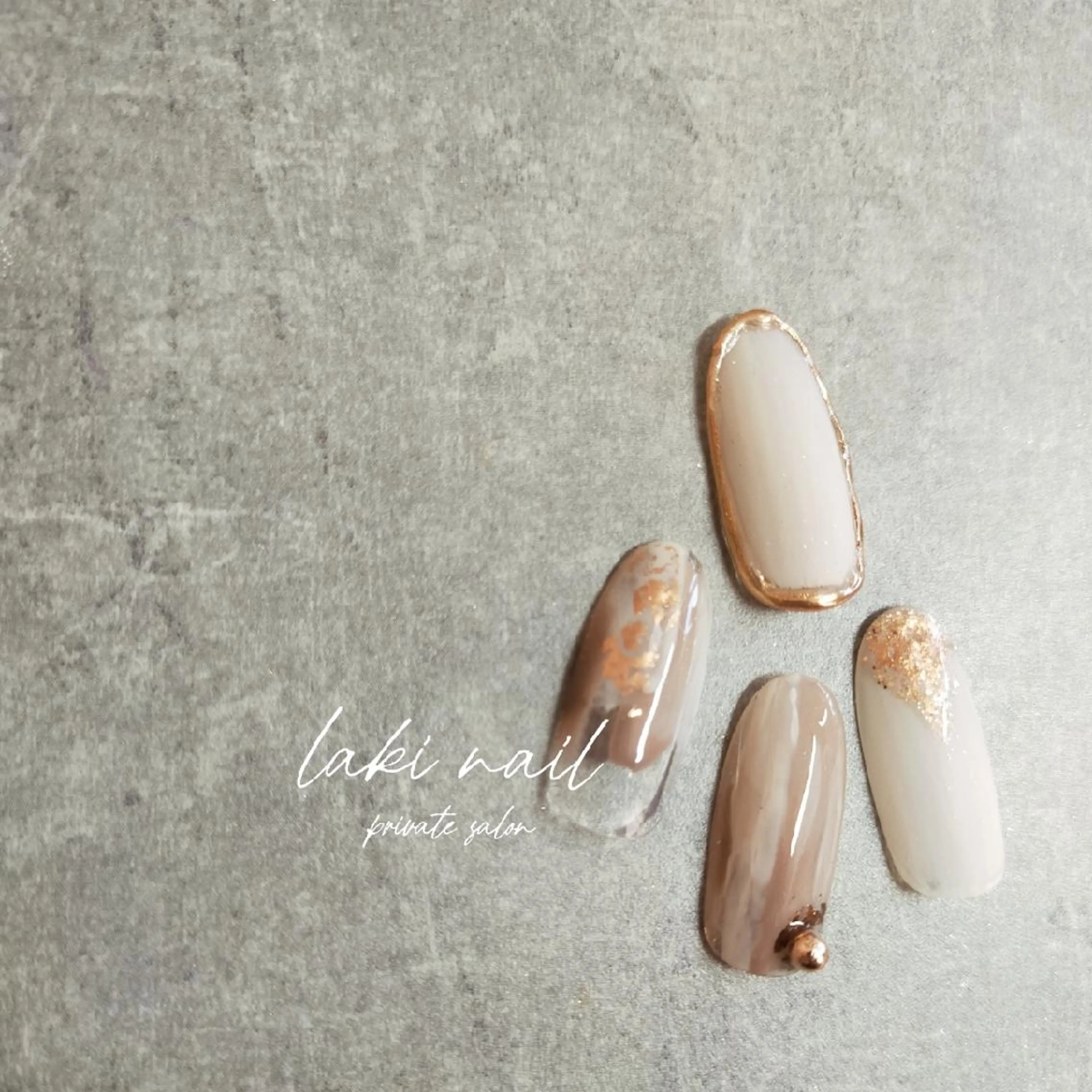 ネイル ニュアンスネイル ハンドネイル by lakiのネイルデザイン