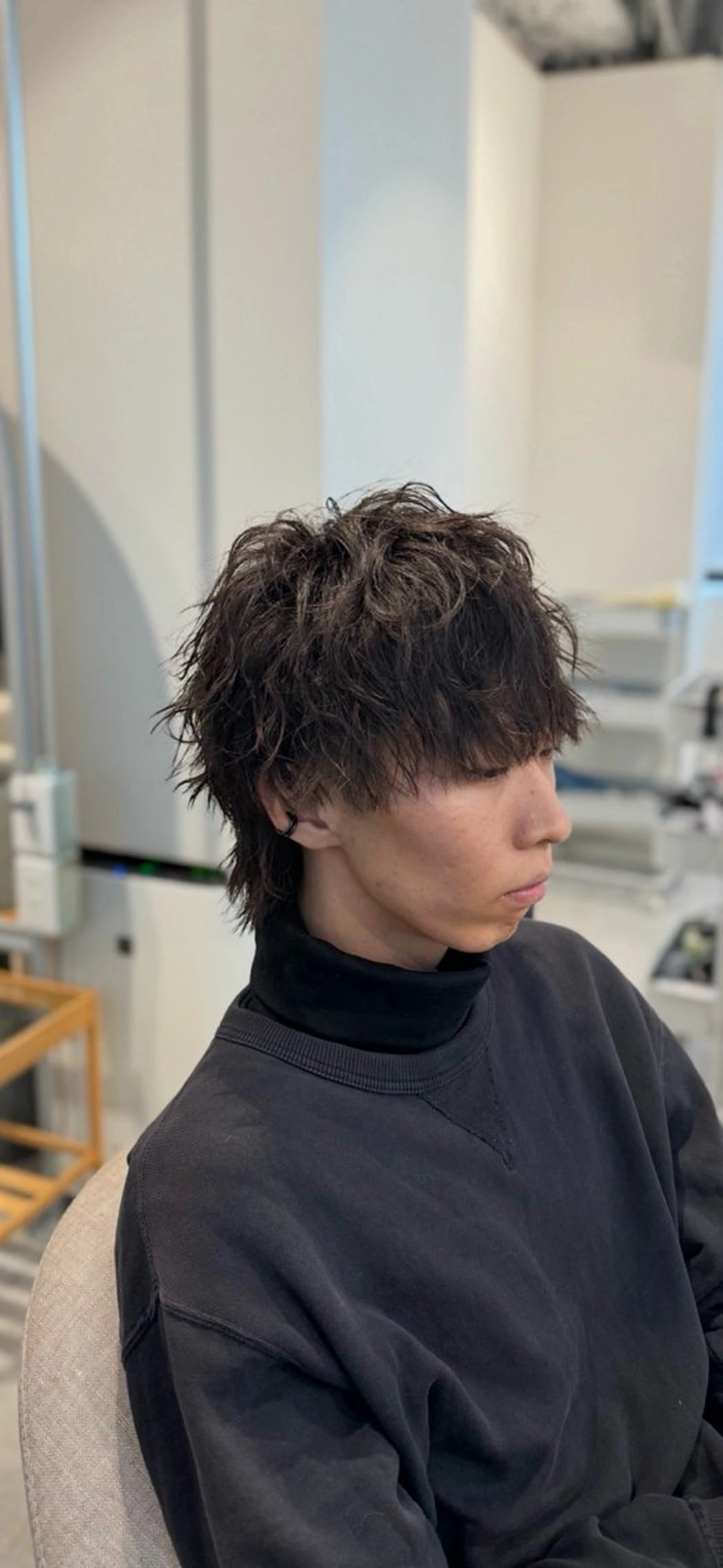 メンズカット＋特殊パーマ（ツイスパ、波巻き含む）＋トリートメントの写真