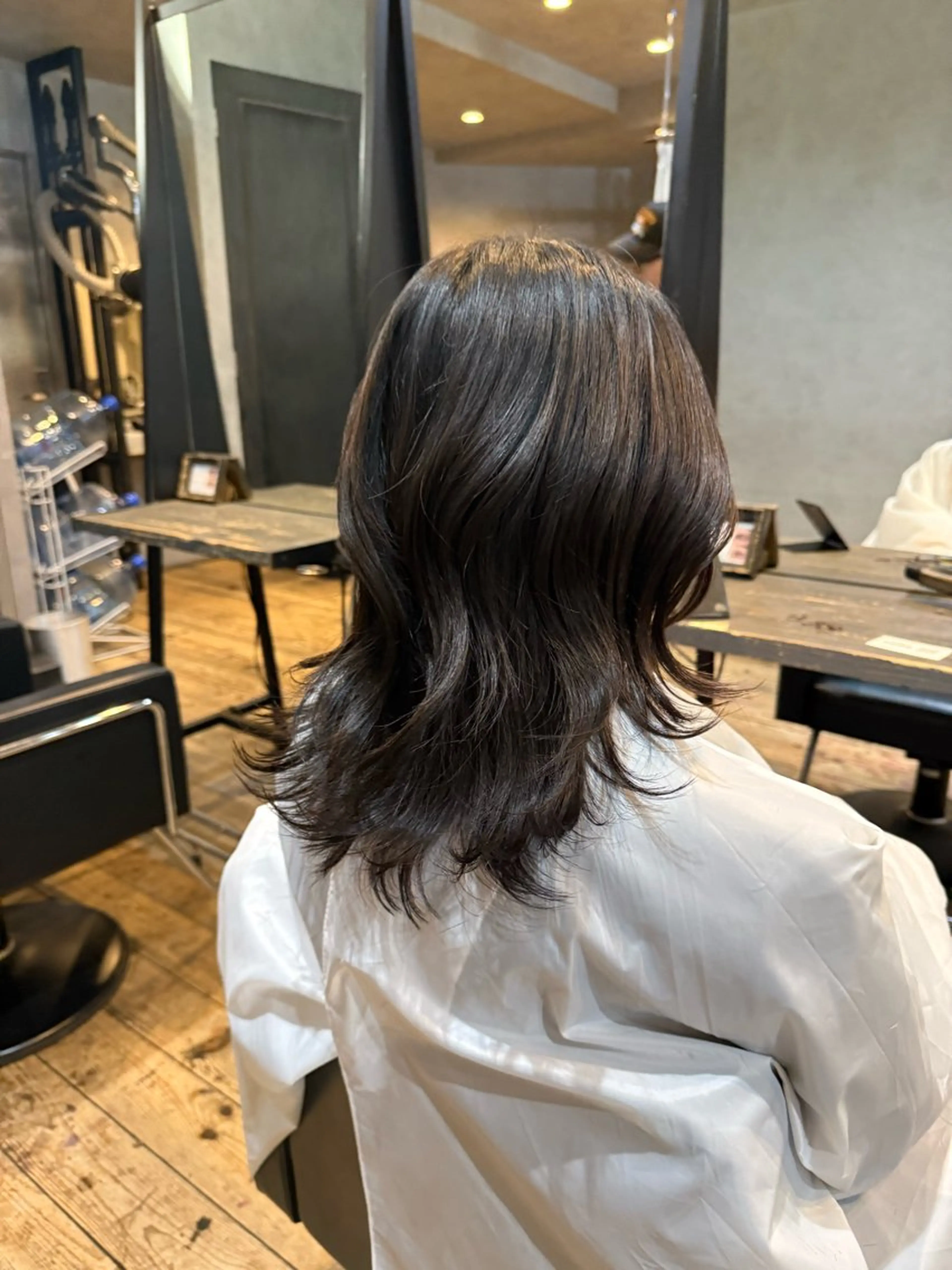 ロング カラー くびれヘア 韓国風ヘア レイヤーカット カット ヘアカラー トリートメント メンズカット/パーマ 艶カラーTAIGA︎のヘアスタイル