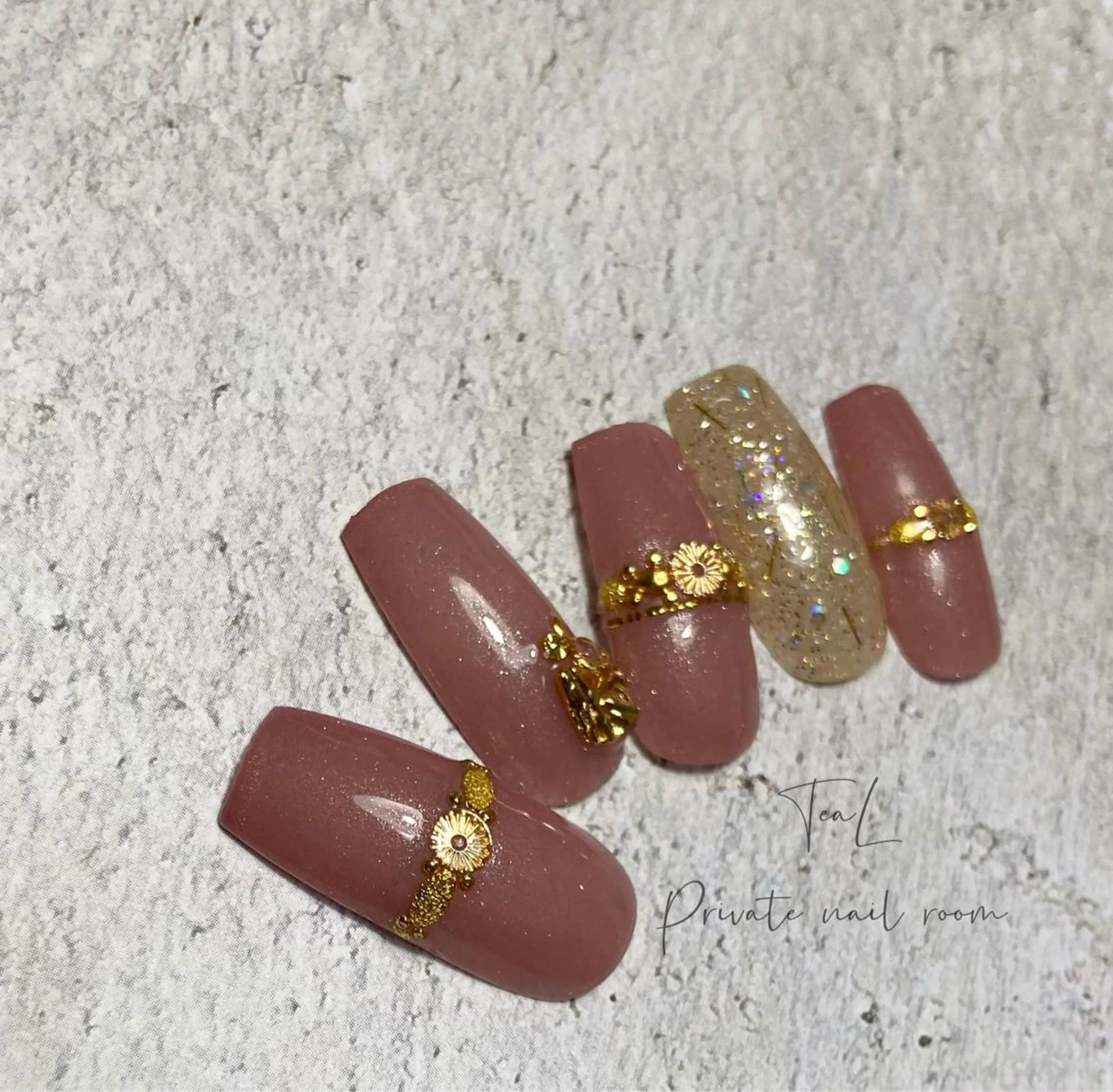 ネイル ハンドネイル TeaL nailのネイルデザイン