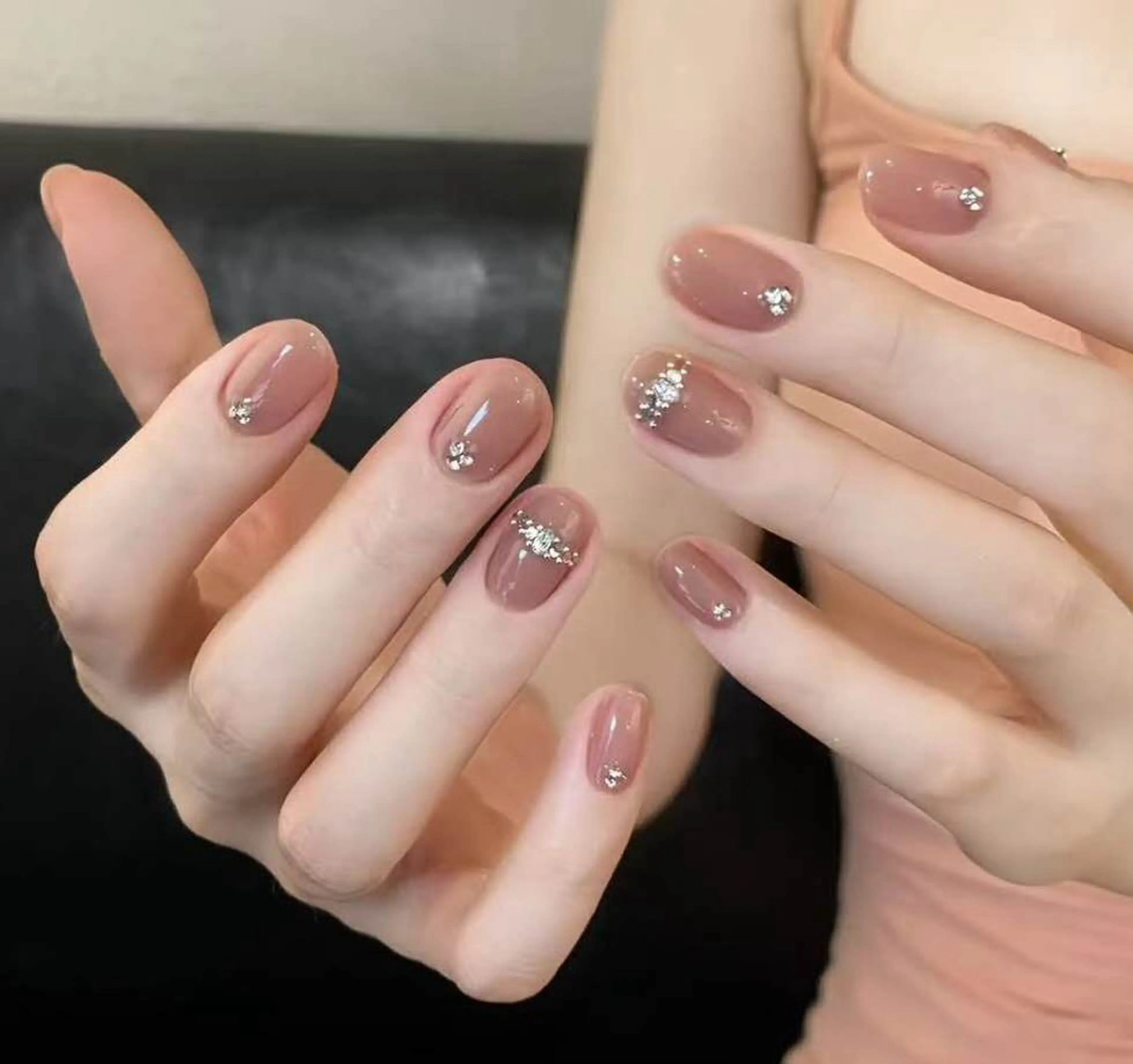 ネイル オーロラネイル フラワーネイル フットネイル フレンチネイル ジェルネイル ハンドネイル BabyYouMi nailのネイルデザイン