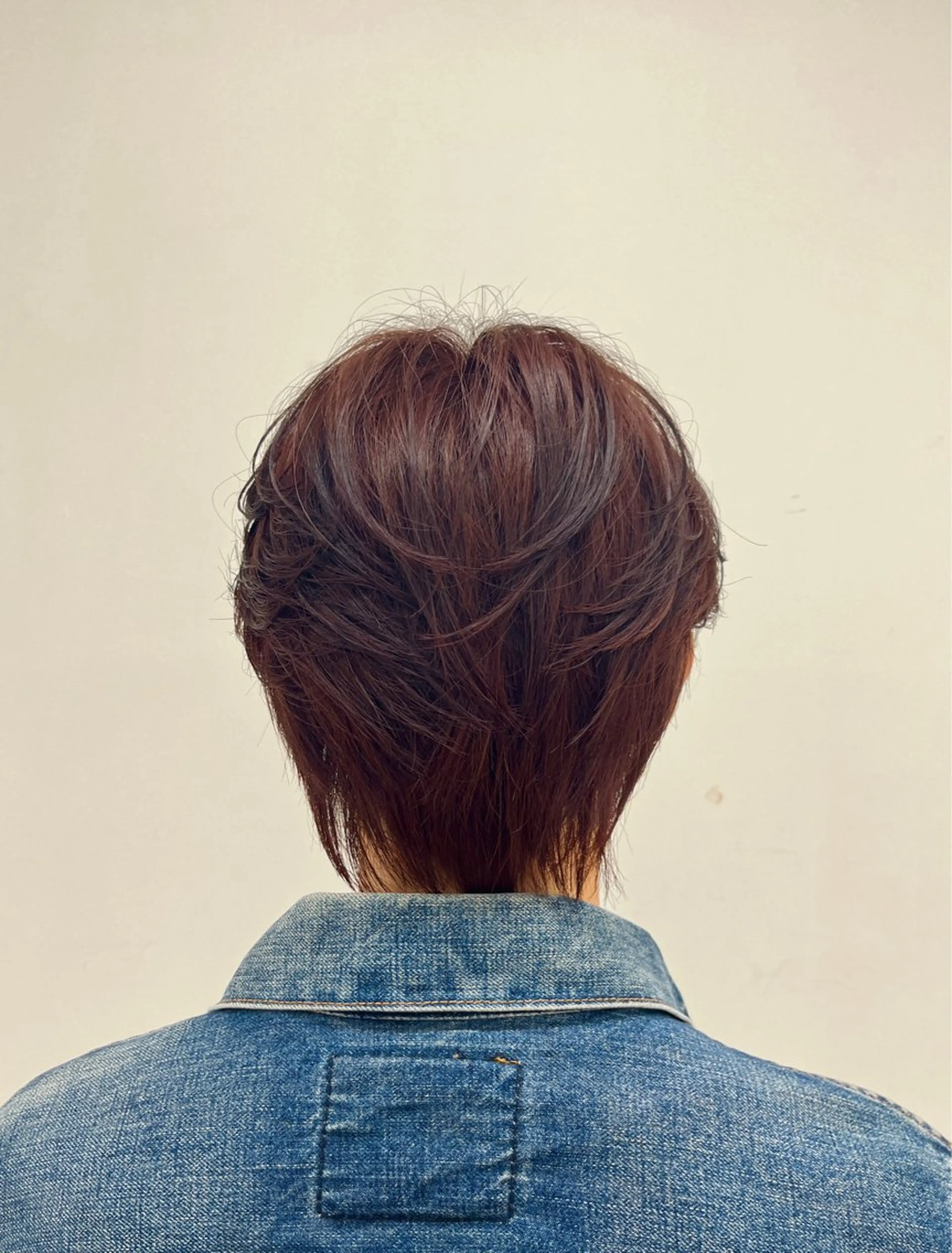 ショート カラー メンズ ヘアカラー 暖色カラー🍒スパ/ canna‎🤍のヘアスタイル