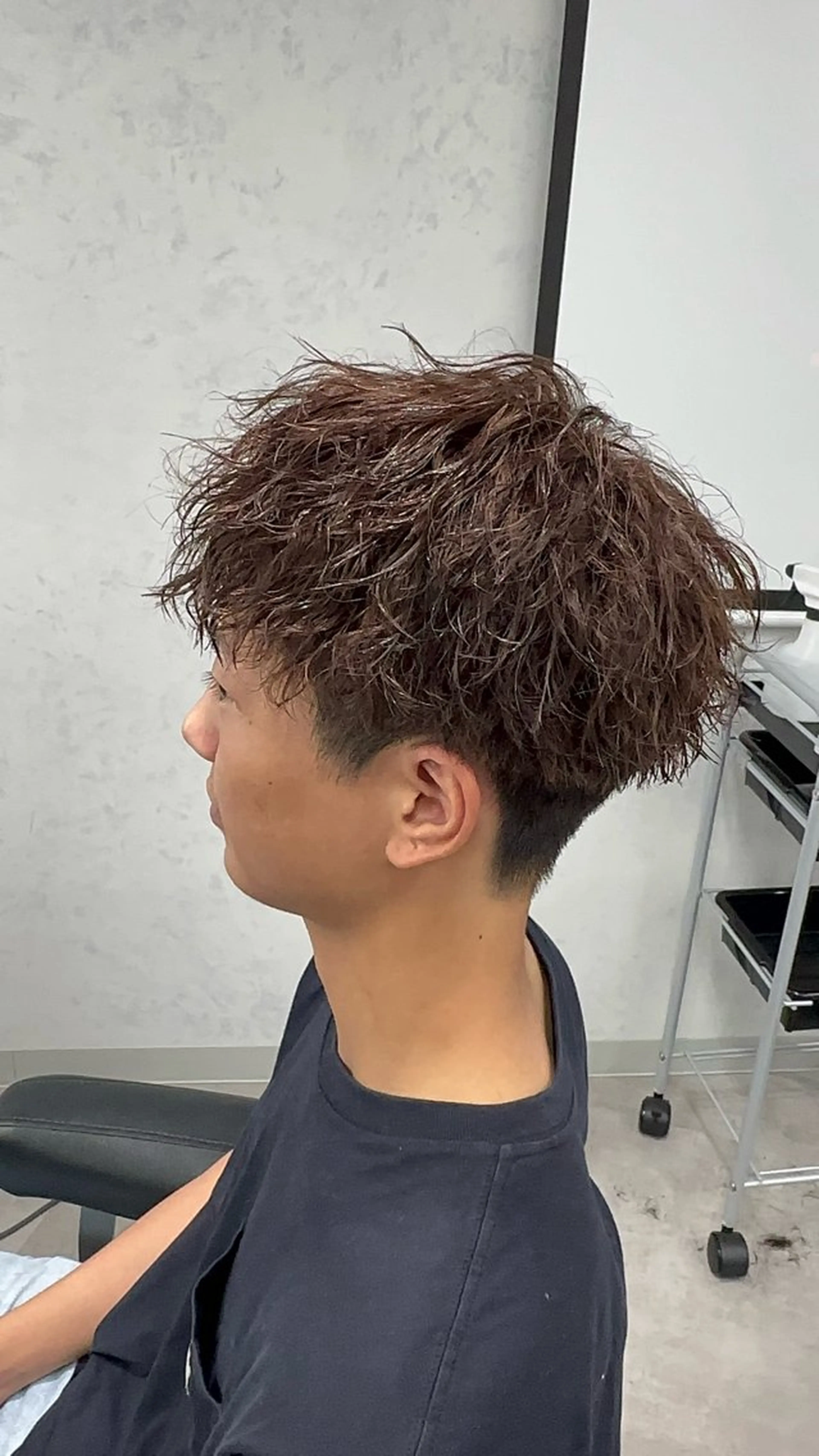 ショート カット パーマ 高橋 昂大のヘアスタイル
